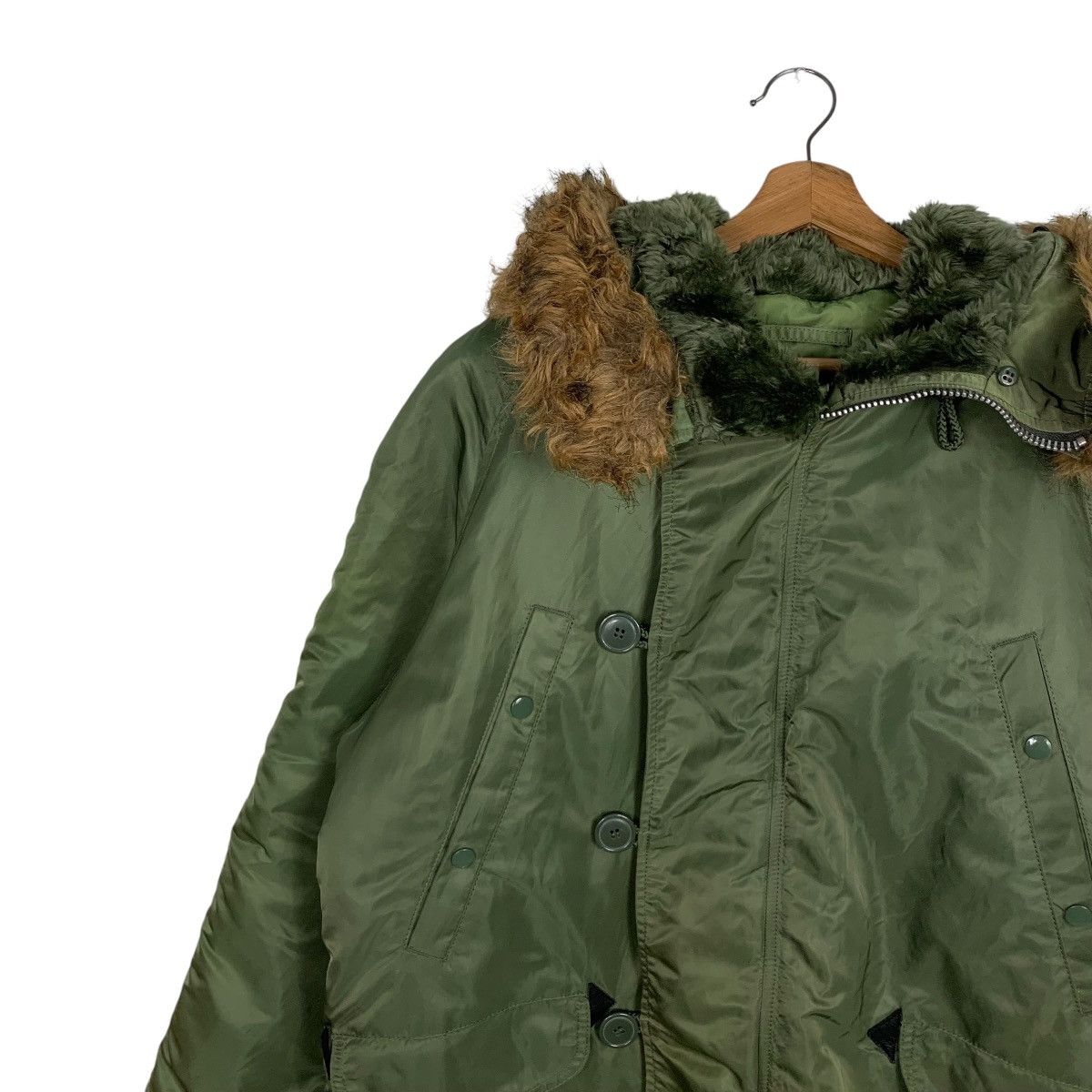 Alpha Industries Vintage ALPHA INDUSTRIES N3B Parka Jacket #2484-C111 Size US M / EU 48-50 / 2 - 6 Thumbnail