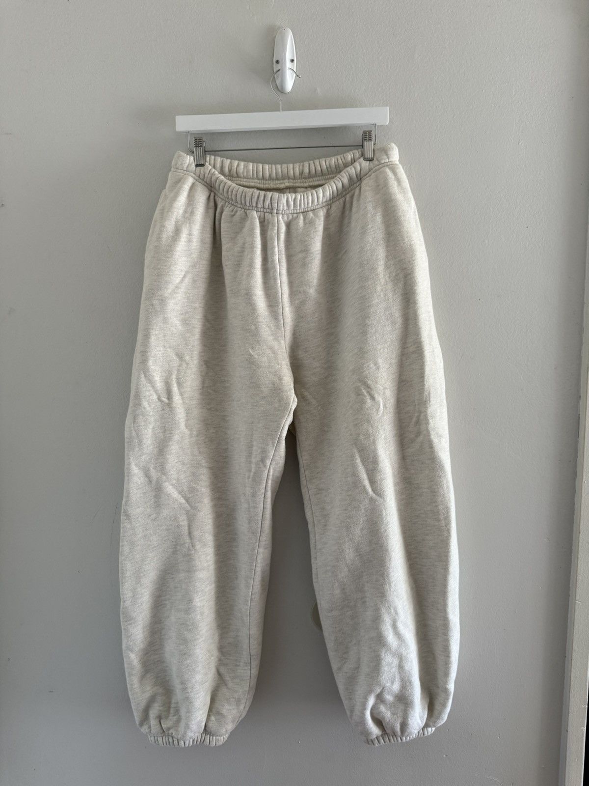 LAA Double Layered SCOUR Cuffed Sweatpants Joggers Oat Large