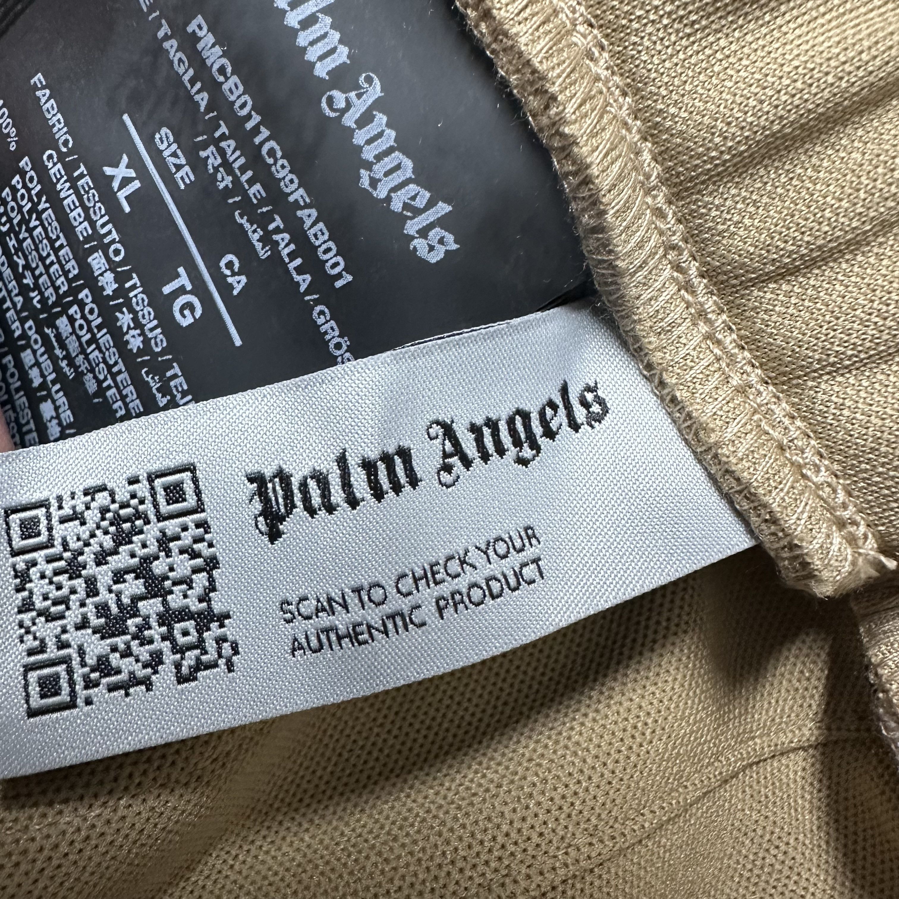 Palm Angels Palm Angels Track mens shorts size XL X-Large khaki w 36 35 Size US 36 / EU 52 - 9 Thumbnail