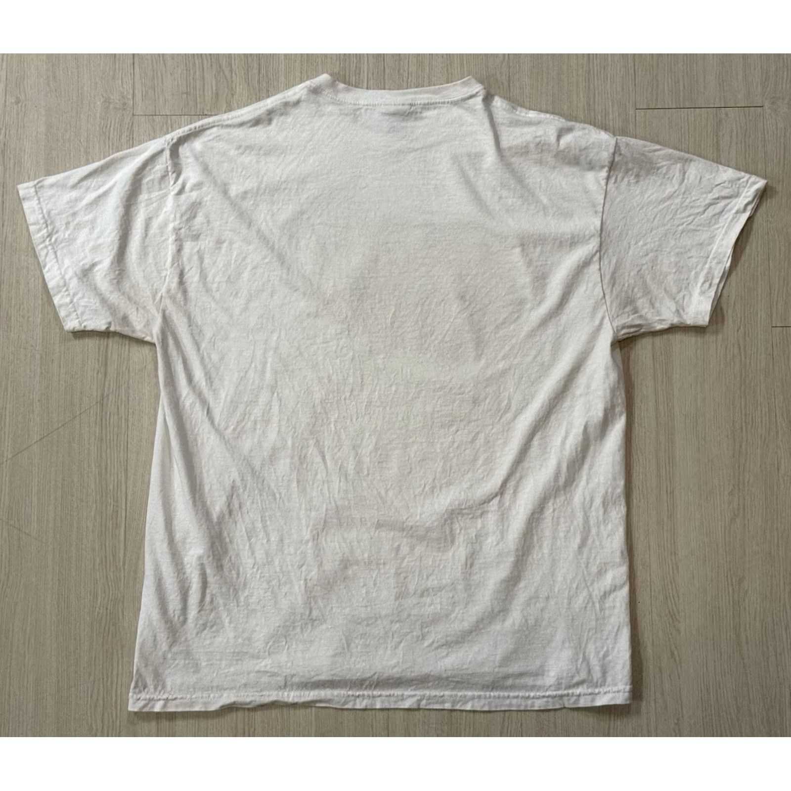 Fruit Of The Loom Fruit of the Loom Snail Mail Hot Dog Lush 2019 Tour Shirt XL White Cotton T-Shirt Unisex Adults Graphic Print Band Rock Emo 2010-2019 Vintage N/A Size US XL / EU 56 / 4 - 2 Thumbnail