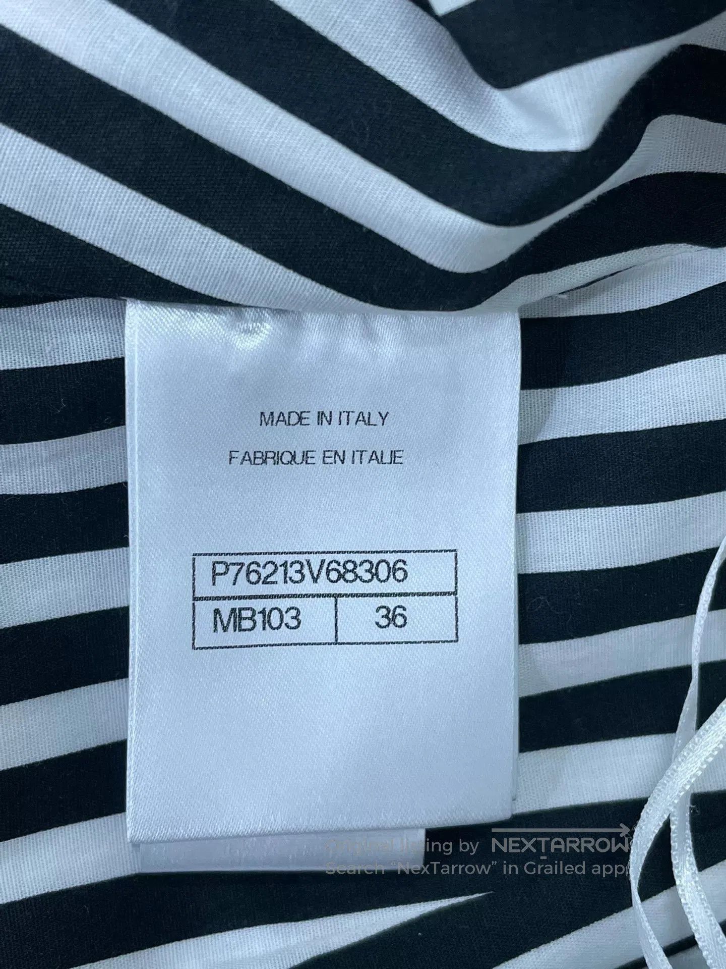 Chanel Chanel 24M Coco Beach Striped Skirt. Size US 36 / EU 52 - 4 Thumbnail
