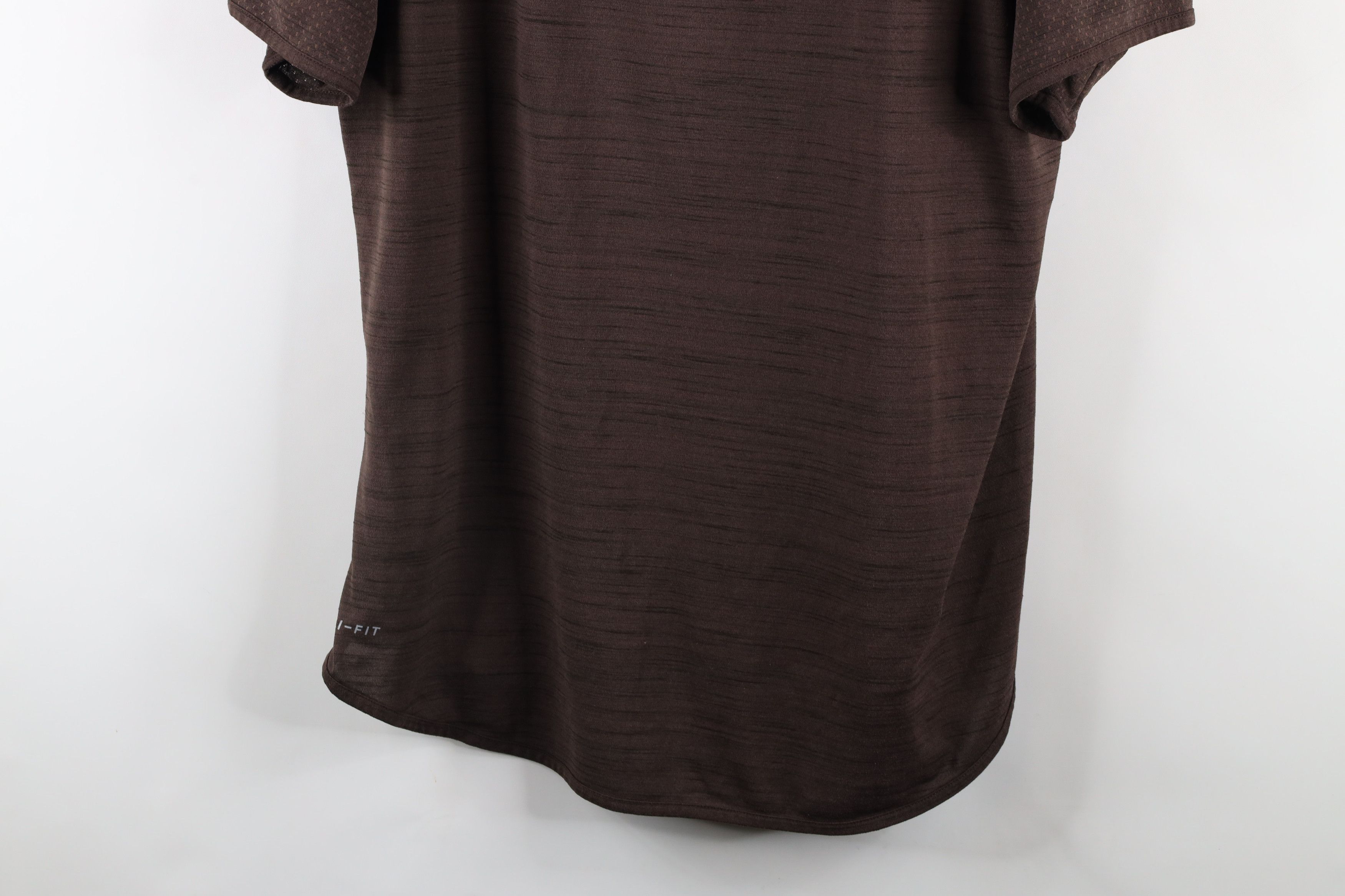 Nike × Vintage Nike Bowling Green State University Hockey T-Shirt Brown Size US XL / EU 56 / 4 - 3 Thumbnail