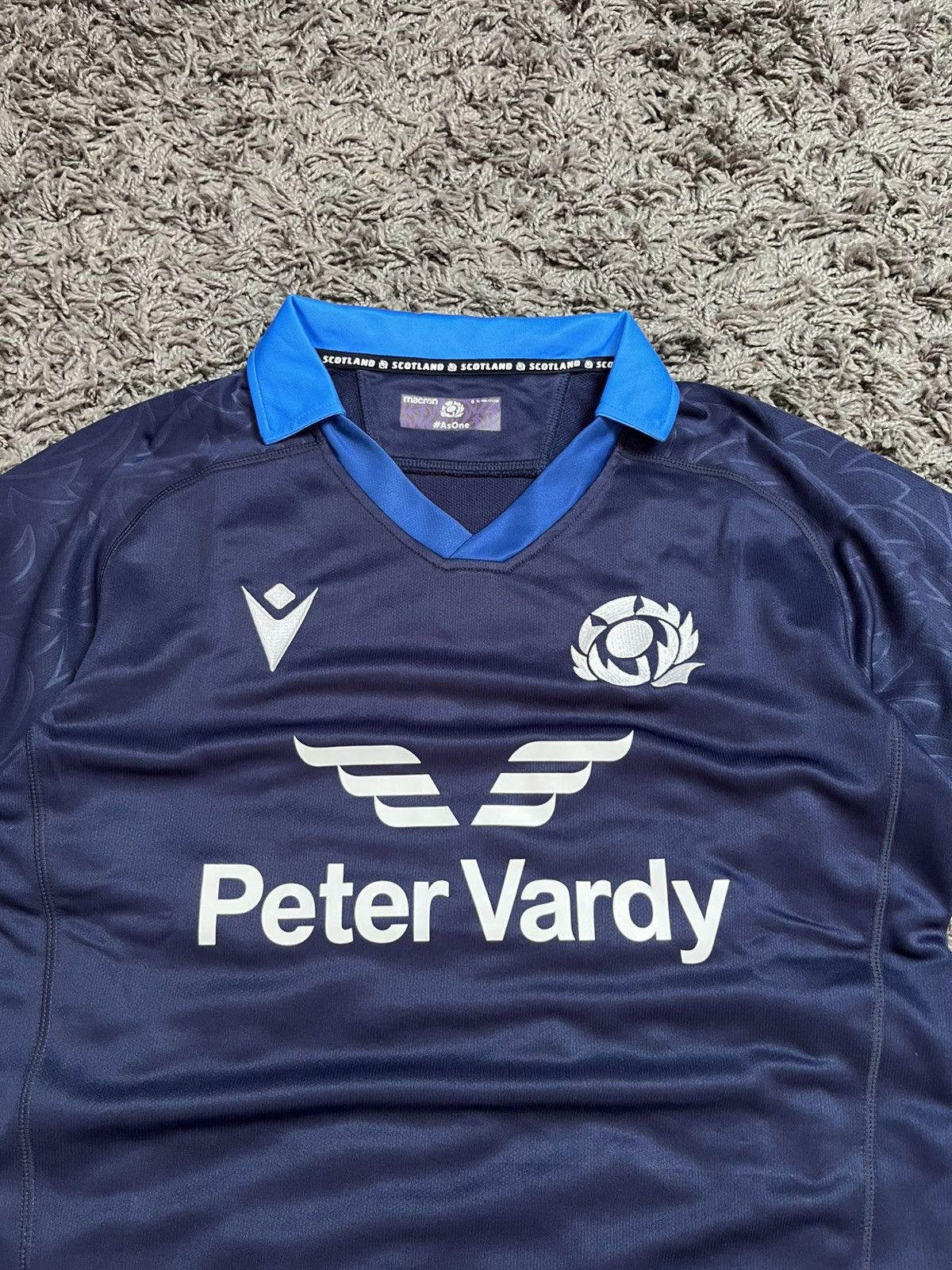 Macron Macron Scotland Rugby 2022/23 Home Jersey Size US S / EU 44-46 / 1 - 2 Thumbnail