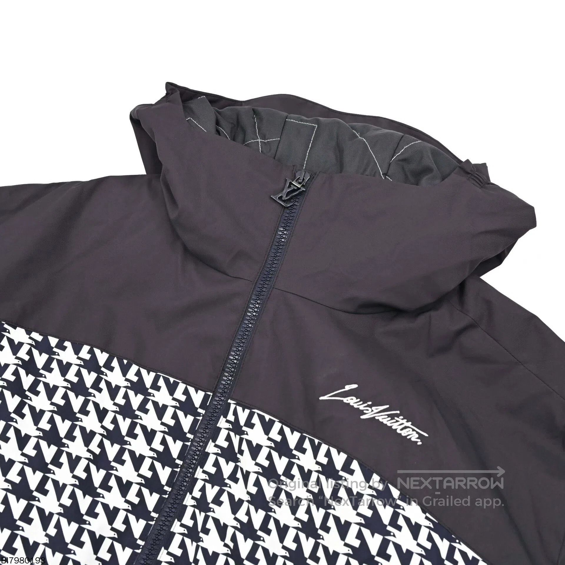 Louis Vuitton louis vuitton houndstooth windbreaker jacket. Size US L / EU 52-54 / 3 - 3 Thumbnail