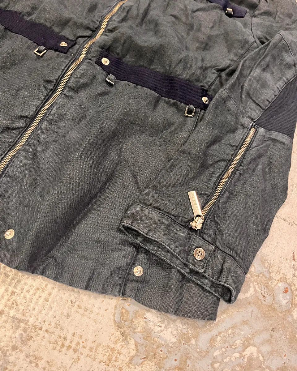 Dirk Bikkembergs AW2007 Bikkembergs Navy Cargo Jacket Size US M / EU 48-50 / 2 - 6 Thumbnail