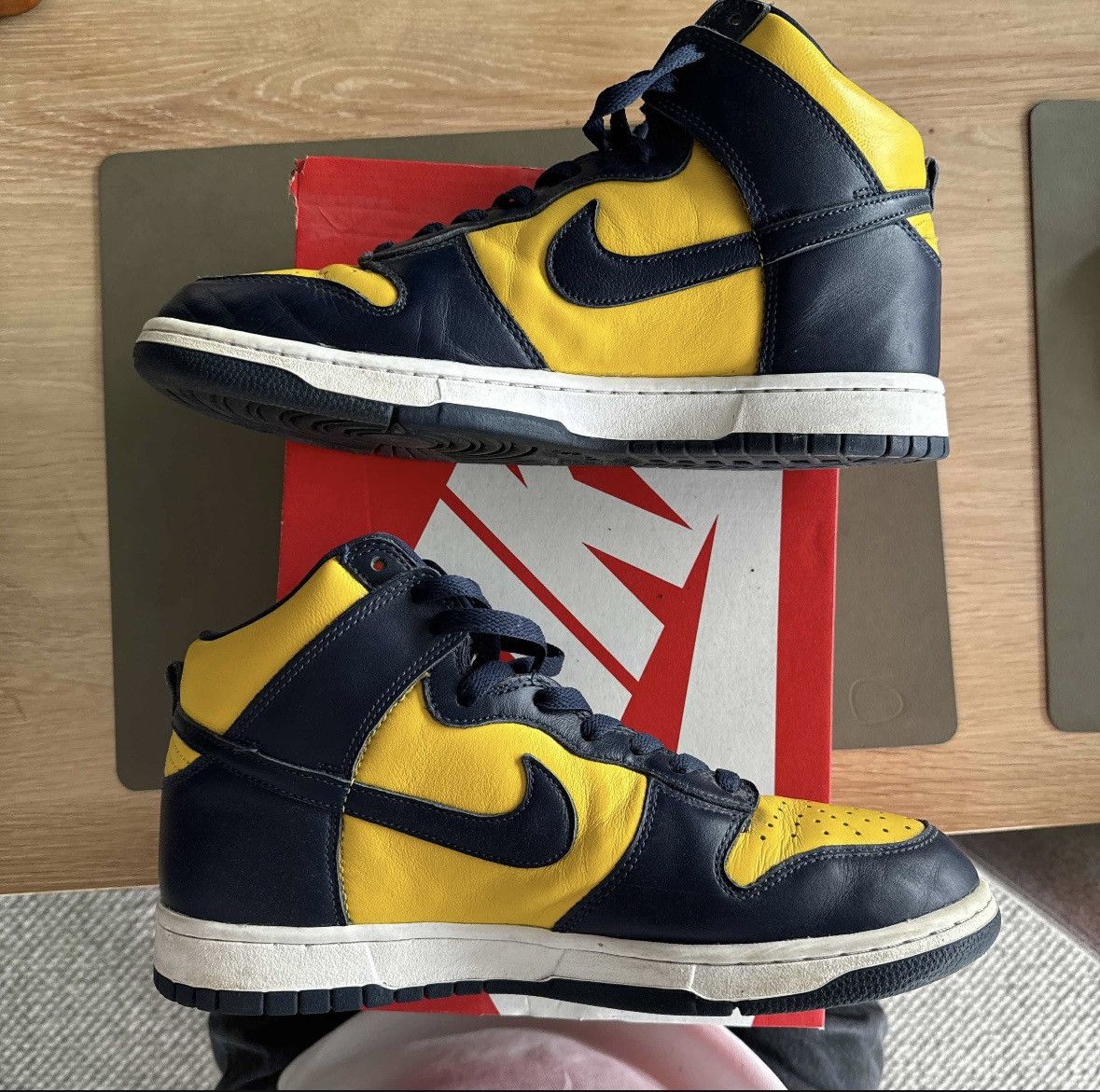 Nike Nike Dunk High Michigan State Size US 10.5 / EU 43-44 - 2 Thumbnail