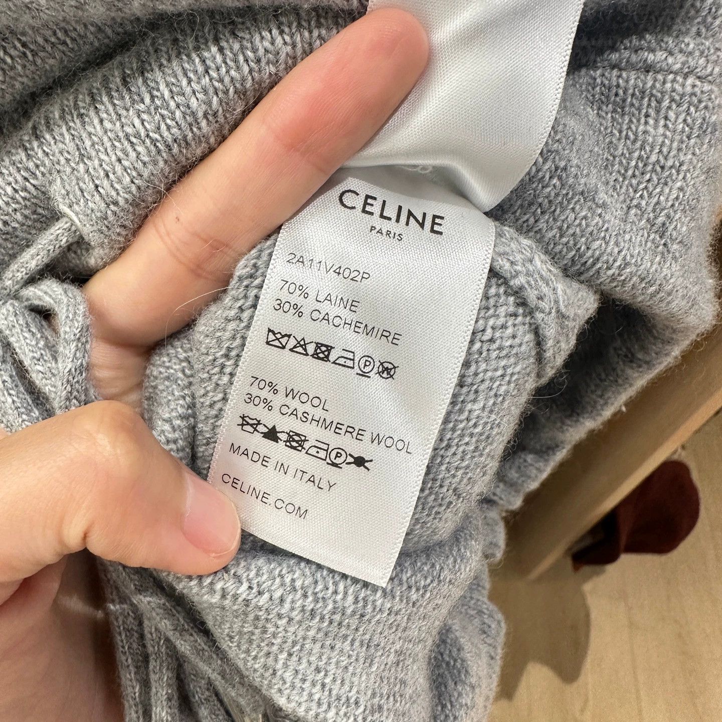 Celine Celine may291 Letter Logo Sweater XS Size XS / US 0-2 / IT 36-38 - 5 Thumbnail