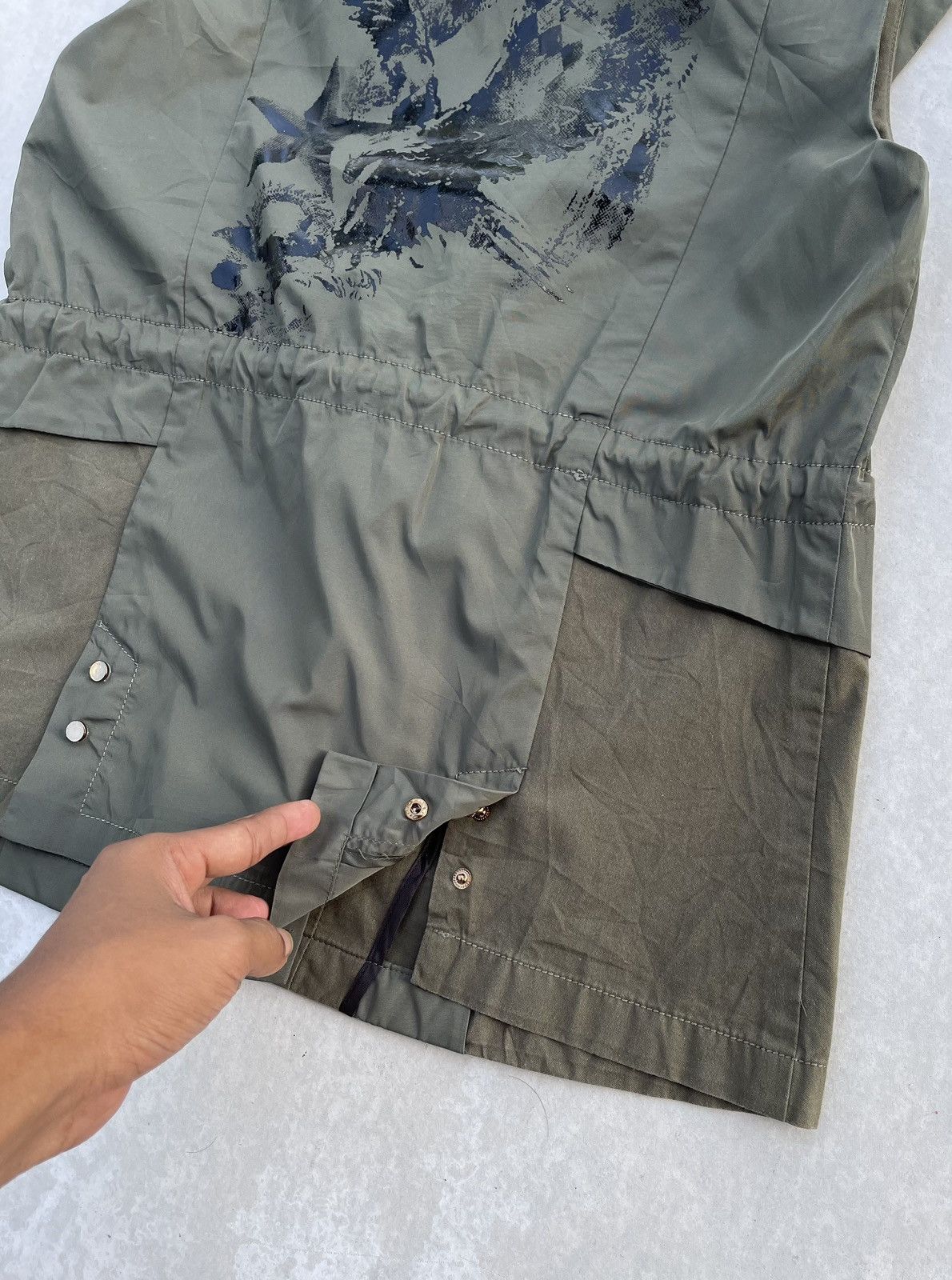 Costume National 🔥 COSTUME NATIONAL ITALY OG EMBROIDERED UTILITY VEST JACKET Size S / US 4 / IT 40 - 11 Thumbnail