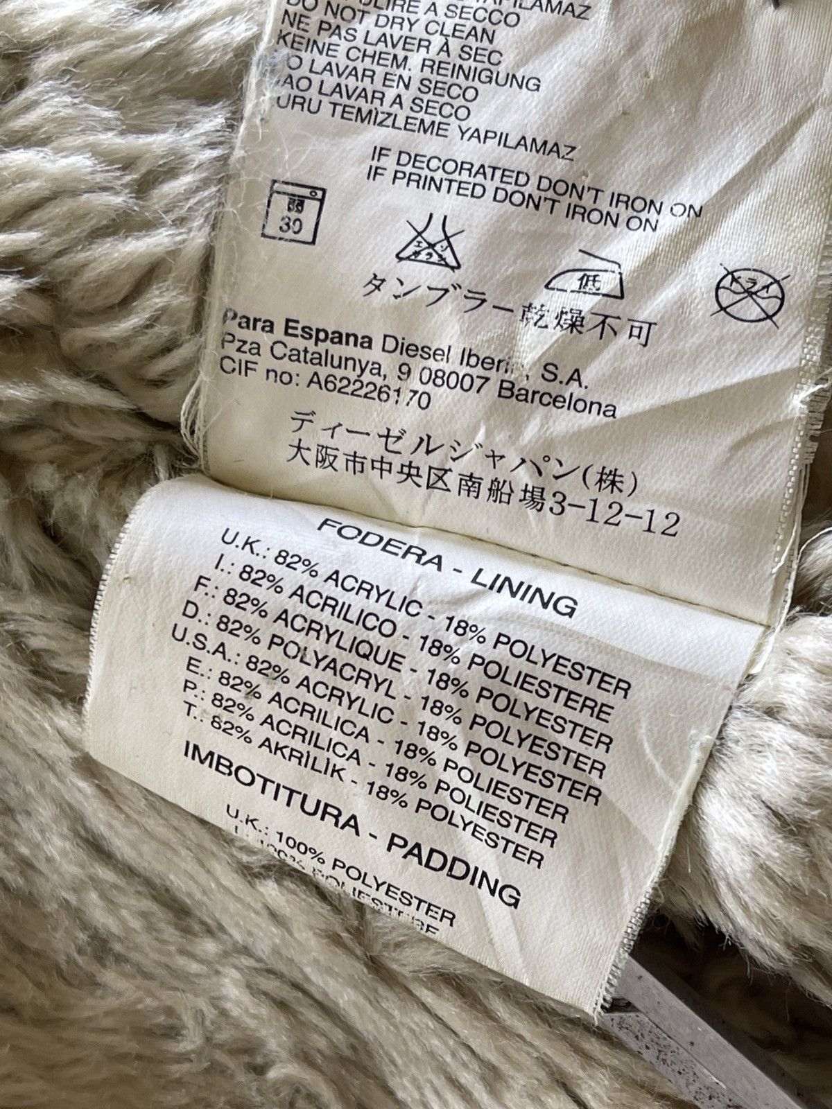 Diesel Diesel M65 Sherpa Hooded Parkas Size US M / EU 48-50 / 2 - 15 Thumbnail