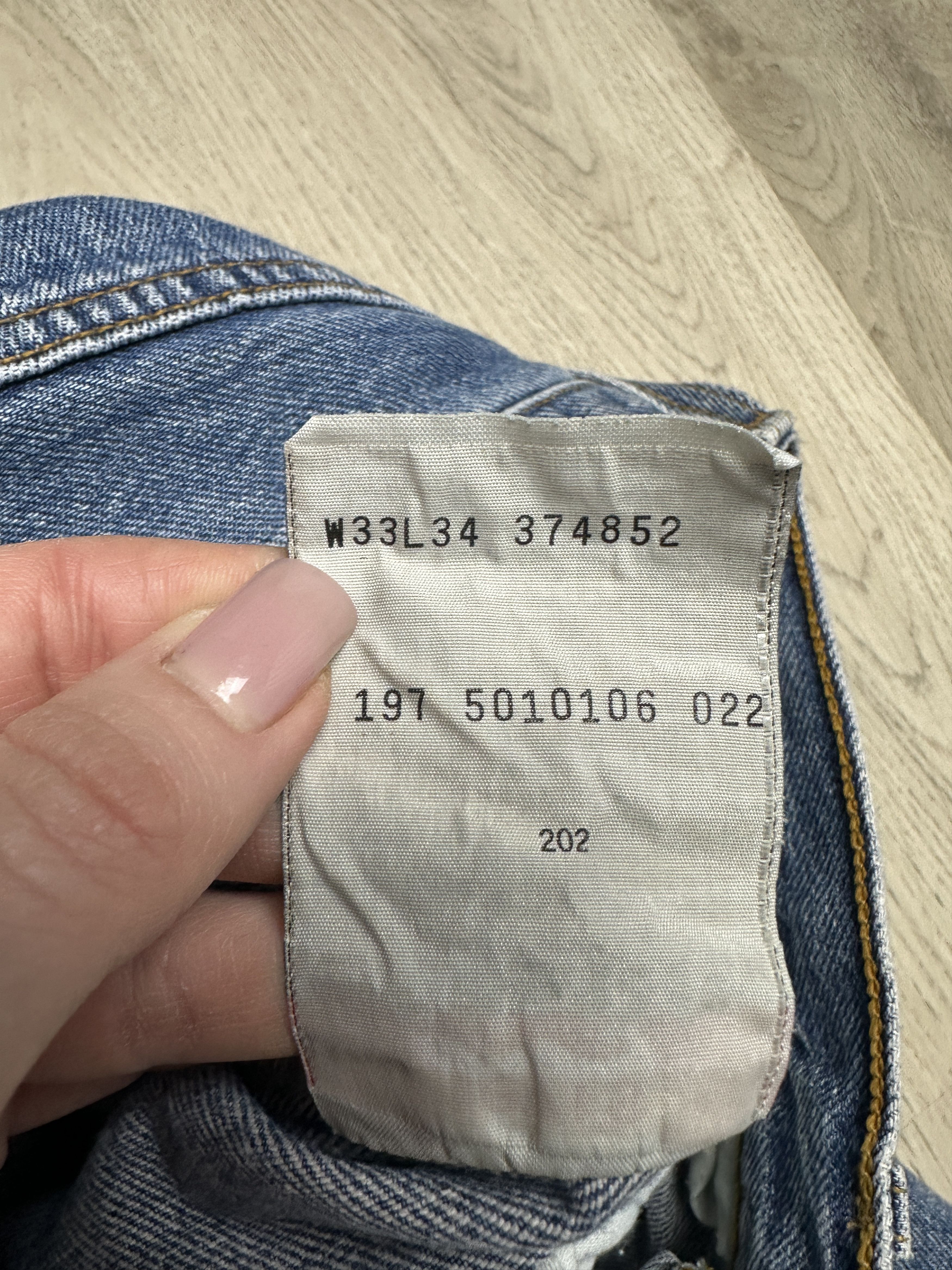 Levi's Levi's 501 90s Vintage Mens Denim Pants Jeans Size US 33 - 10 Thumbnail
