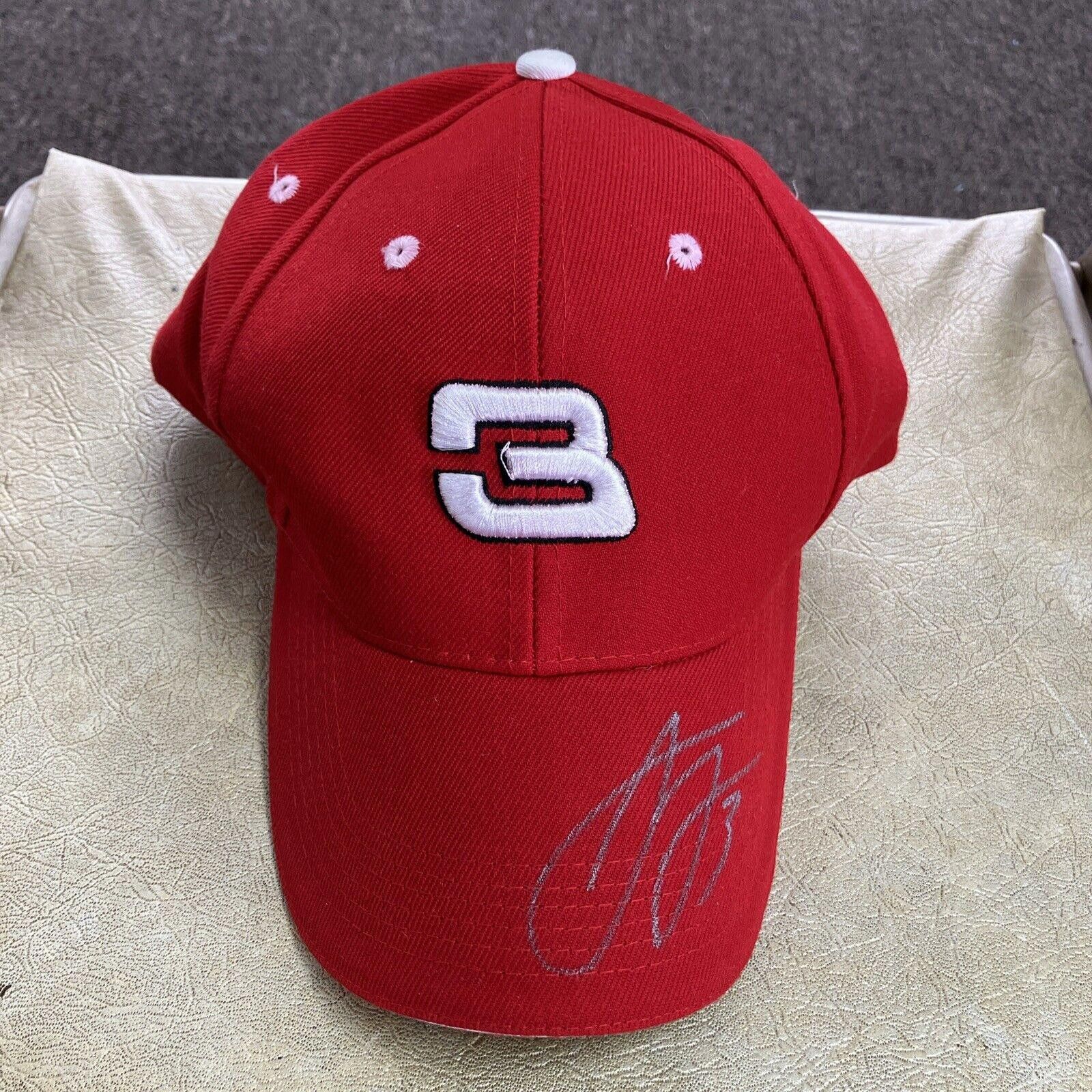 Designer Austin Dillon - SIGNED RED #3 HAT - Curated Memorabilia COA Size ONE SIZE - 1 Thumbnail