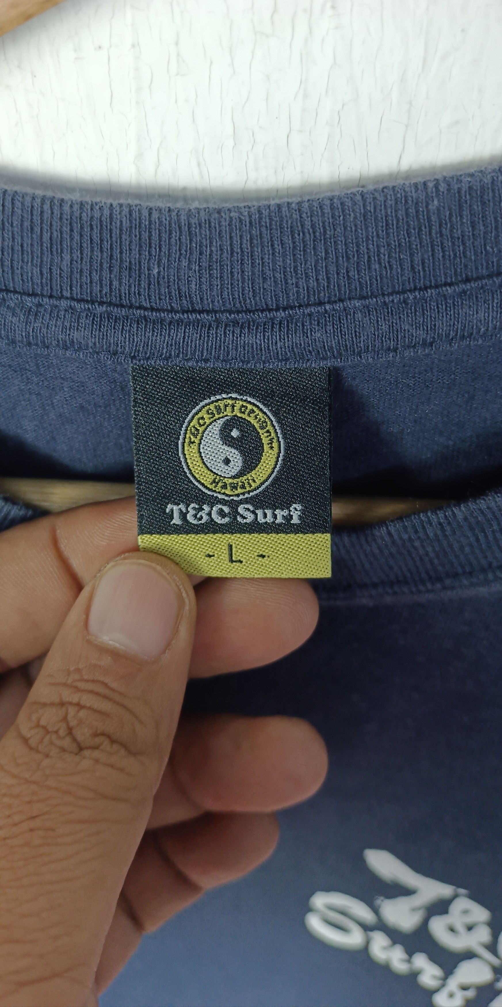 Other Vintage 90🔥 T&C Surf Hawaii Spell Out Big Logo Size US L / EU 52-54 / 3 - 6 Thumbnail
