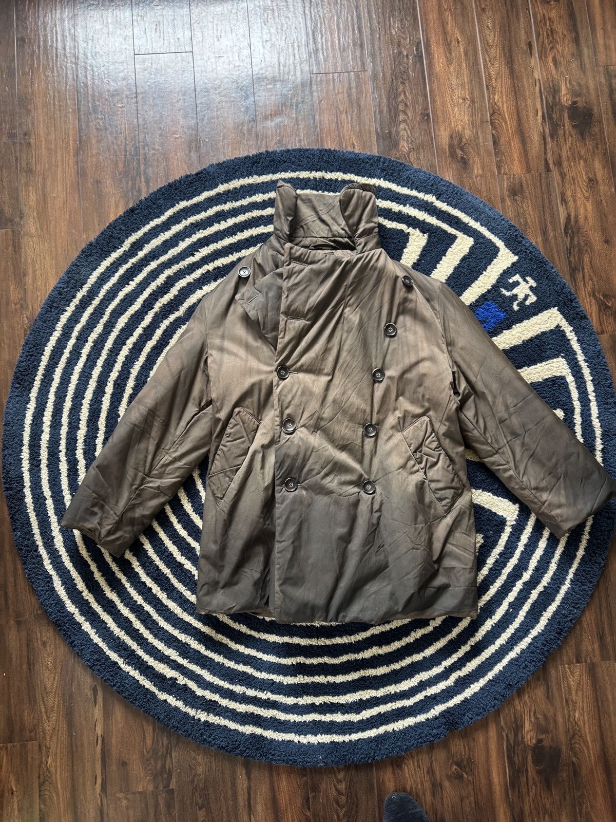 Kapital Kapital Down Double Breasted Pea Coat / Puffer — (Size 3) Size US XL / EU 56 / 4 - 1 Thumbnail