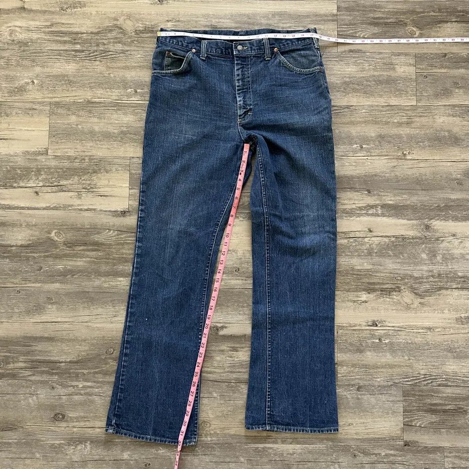 Lee Vintage 70s Lee Denim Jeans Size 36X32 Size US 36 / EU 52 - 7 Thumbnail