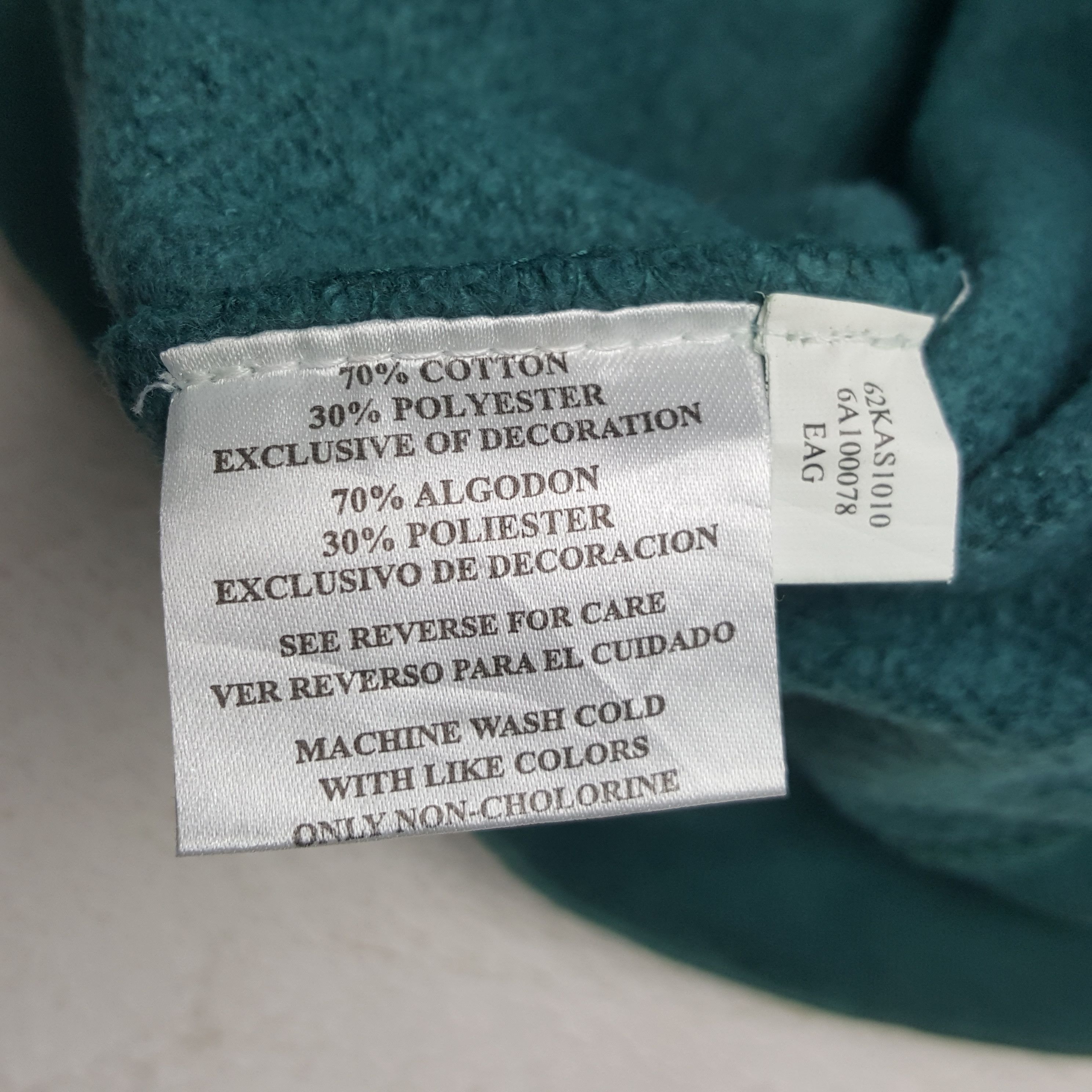 NFL × Vintage Vintage Eagles NFL Zipper Jacket Hoodies Size US L / EU 52-54 / 3 - 8 Thumbnail