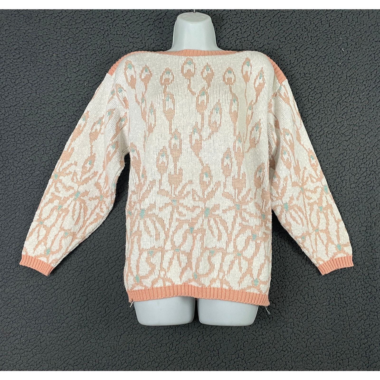 Diane von Furstenberg VTG Diane Von Furstenberg Pullover Knit Sweater SMALL Size S / US 4 / IT 40 - 9 Thumbnail