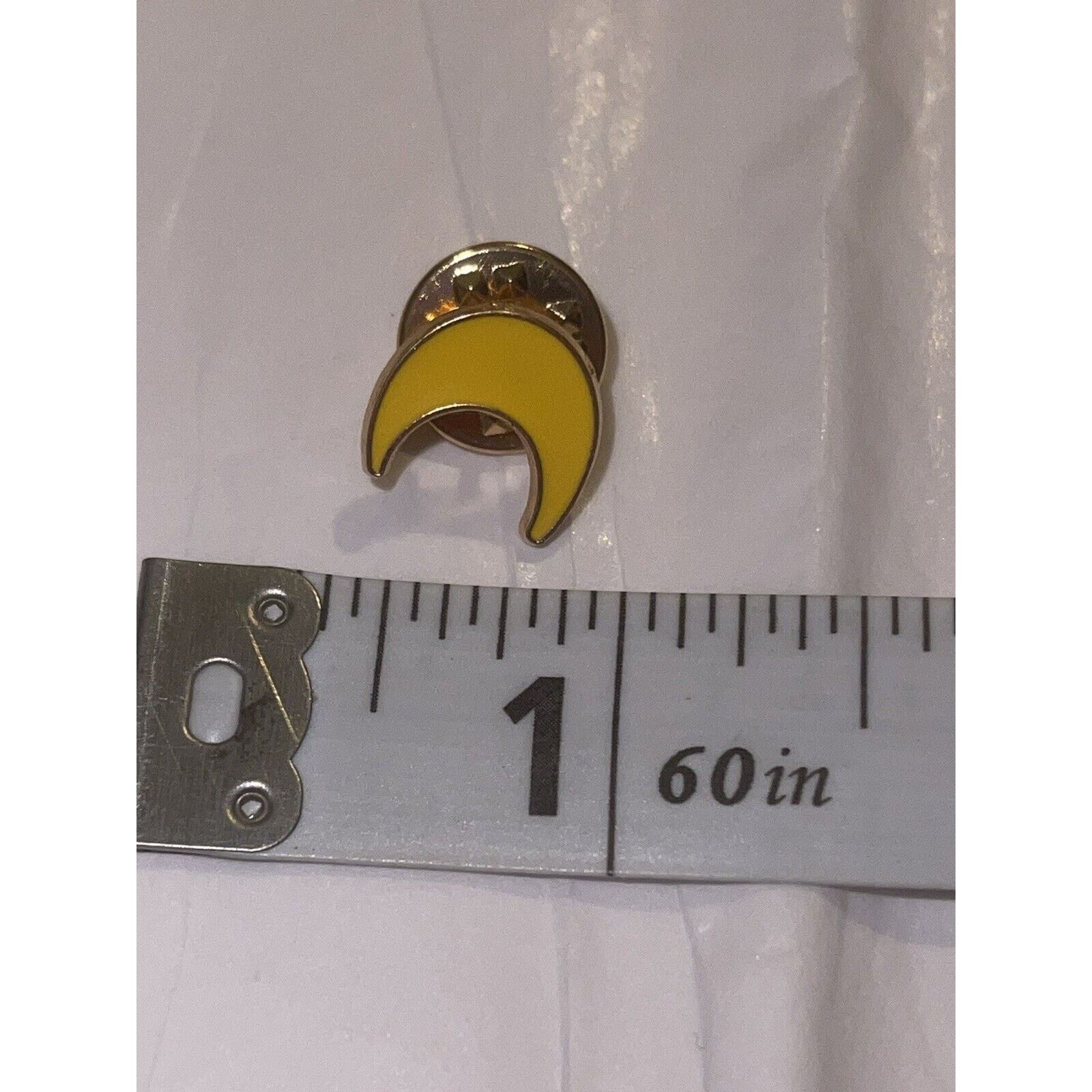 Other Mystical Spiritual Crescent Moon Pin Brooch Size ONE SIZE - 1 Preview
