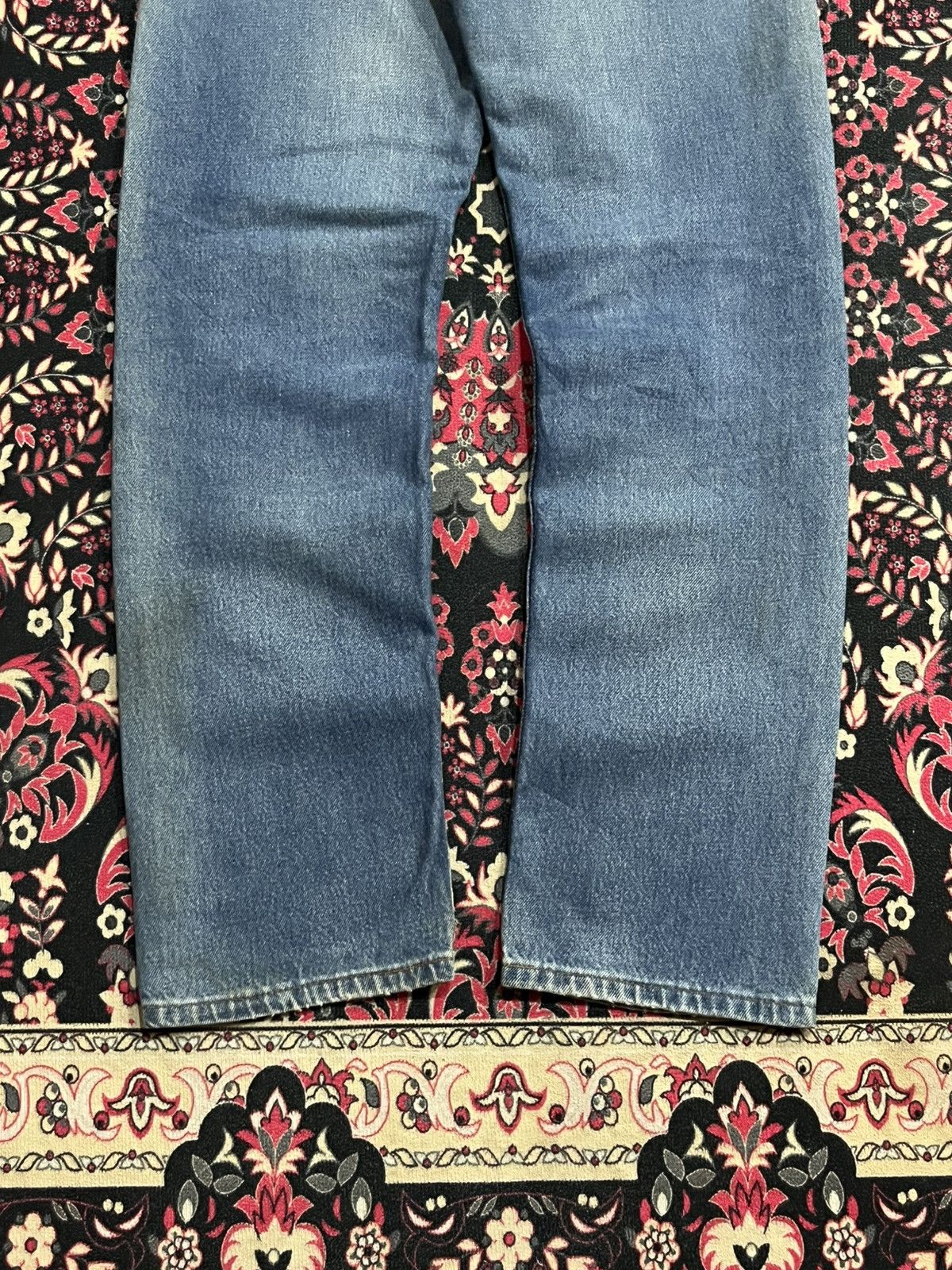 Levi's Vintage 80s Levi’s 501xx Made in Usa Blue Washed Jeans Size US 29 - 13 Thumbnail