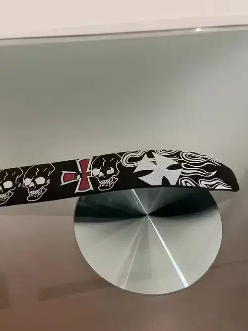 Other Y2K Flame Skull Belt (black) Size ONE SIZE - 4 Thumbnail