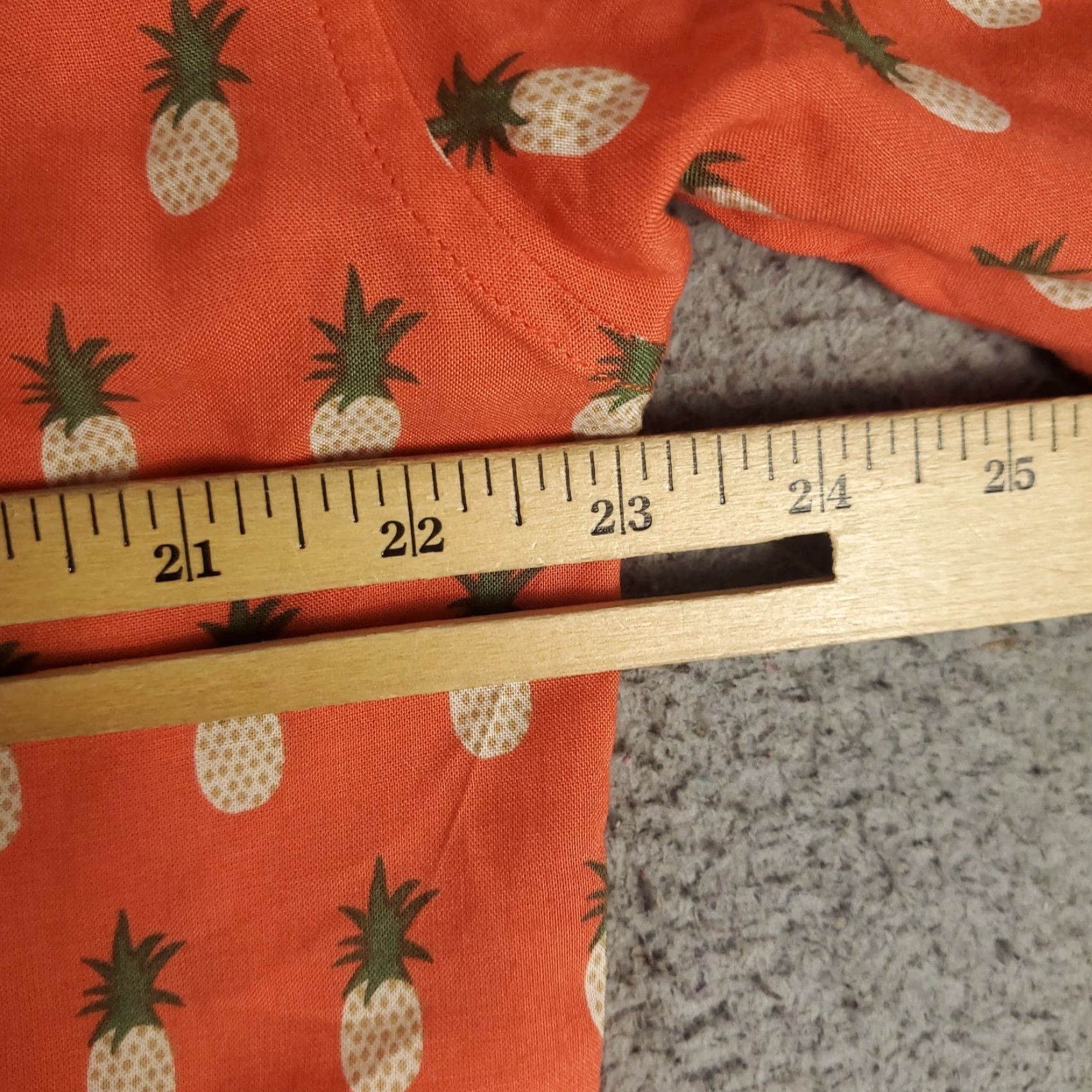 Vintage VINTAGE Kenny Flowers Shirt Mens Large Short Sleeve Button Up Hawaiian Rayon Orange Geometric Pattern Summer Size US L / EU 52-54 / 3 - 5 Thumbnail
