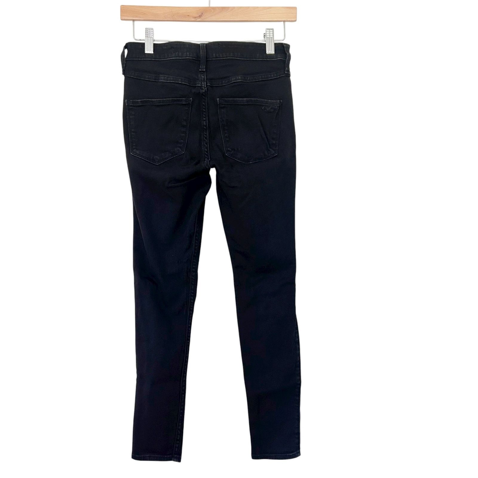 Hollister Hollister Black Mid Rise Jean Legging Jeans Sz 26 Size 26" / US 2 / IT 38 - 5 Thumbnail