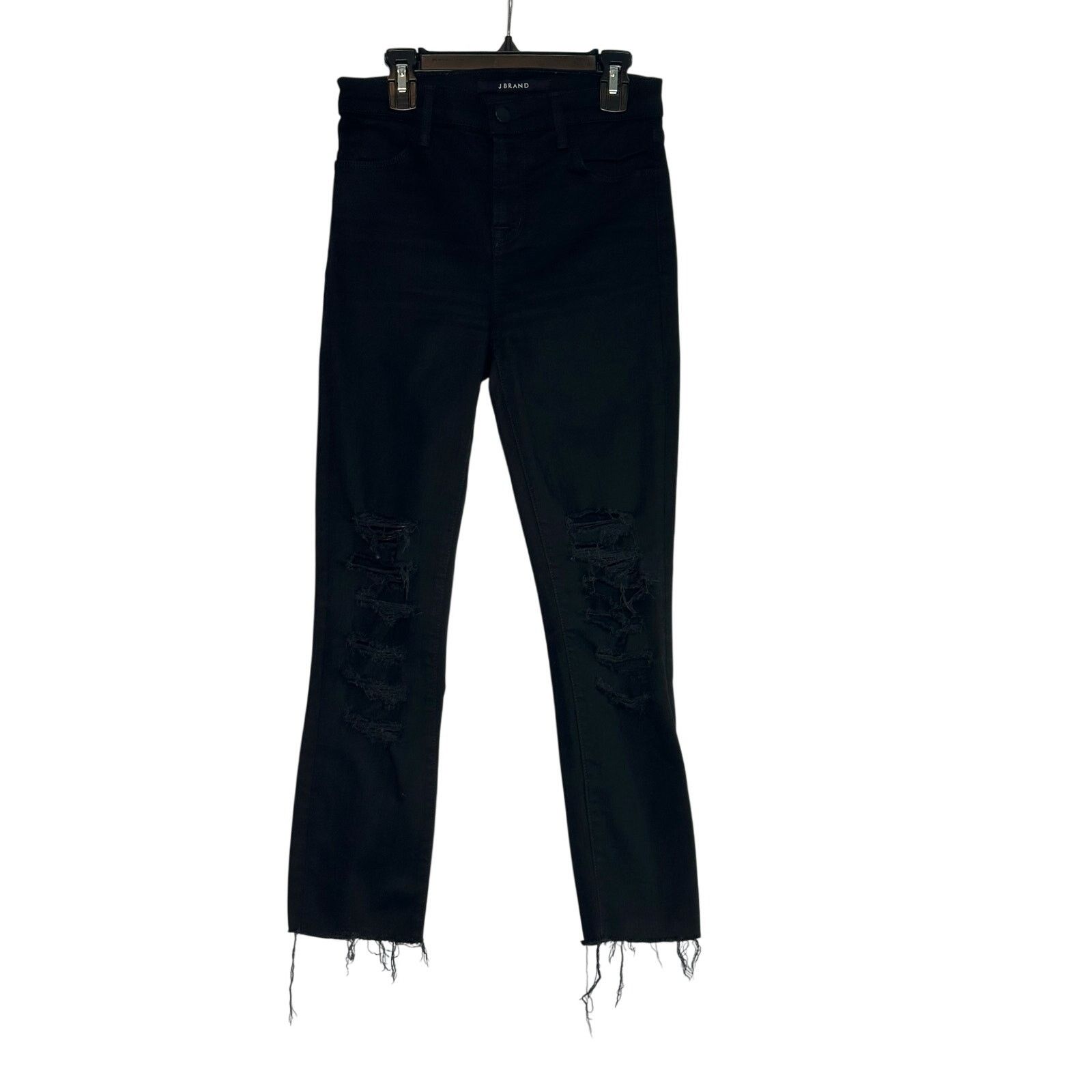 J Brand J Brand Maria black ripped skinny jeans size 26 - 2 Size 26" / US 2 / IT 38 - 13 Thumbnail