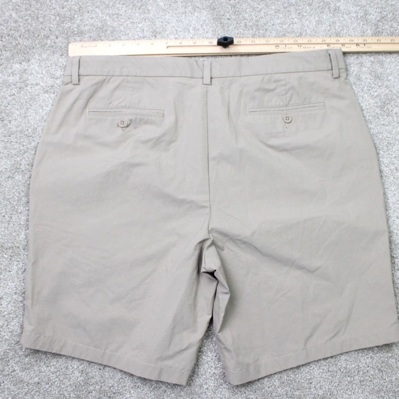 Vineyard Vines VINEYARD VINES OTG Shorts Mens 38 Beige 9" On the Go Performance Stretch Chino Casual Regular Inseam 9" Size US 38 / EU 54 - 5 Thumbnail