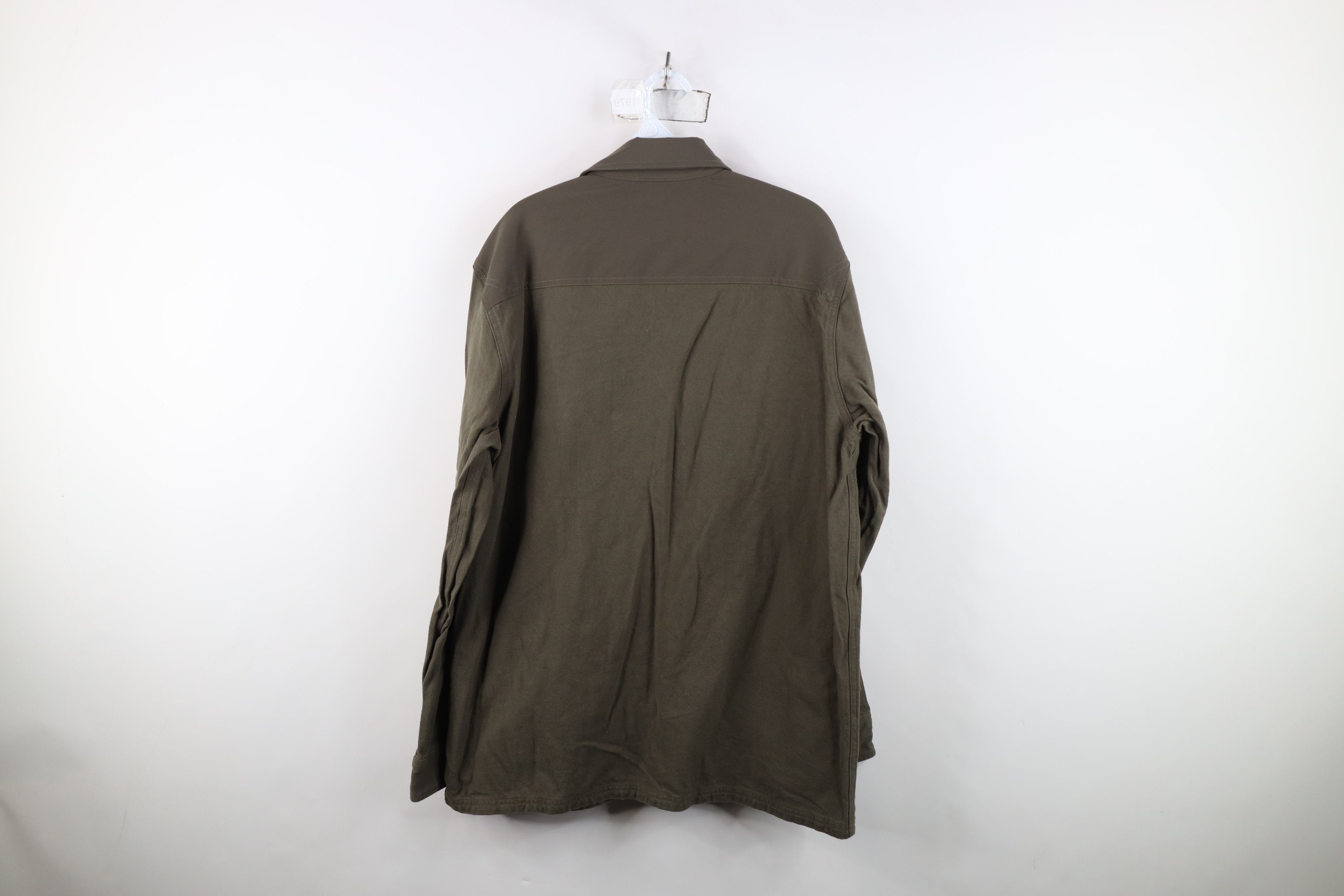 Vintage 5.11 Tactical Series Long Sleeve Snap Button Shirt Green Size US L / EU 52-54 / 3 - 12 Thumbnail