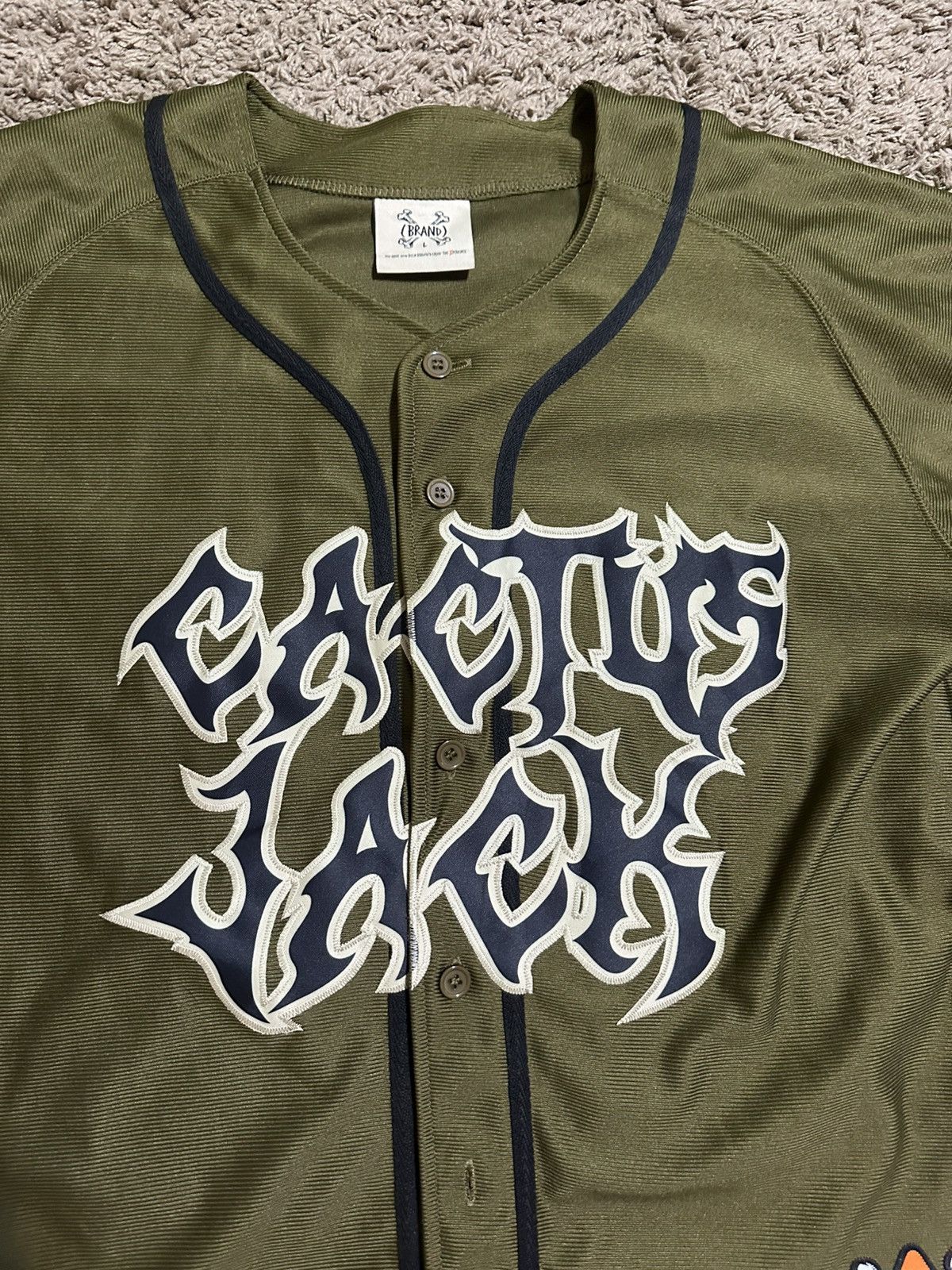 Nike Vintage Brand Cactus Jack baseball jersey 00s size large Size US L / EU 52-54 / 3 - 2 Thumbnail