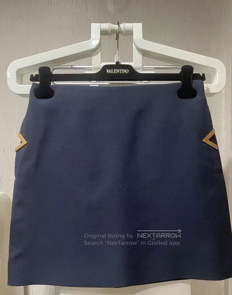 Valentino Valentino Silk wool skirt Size S / US 4 / IT 40 - 1 Thumbnail