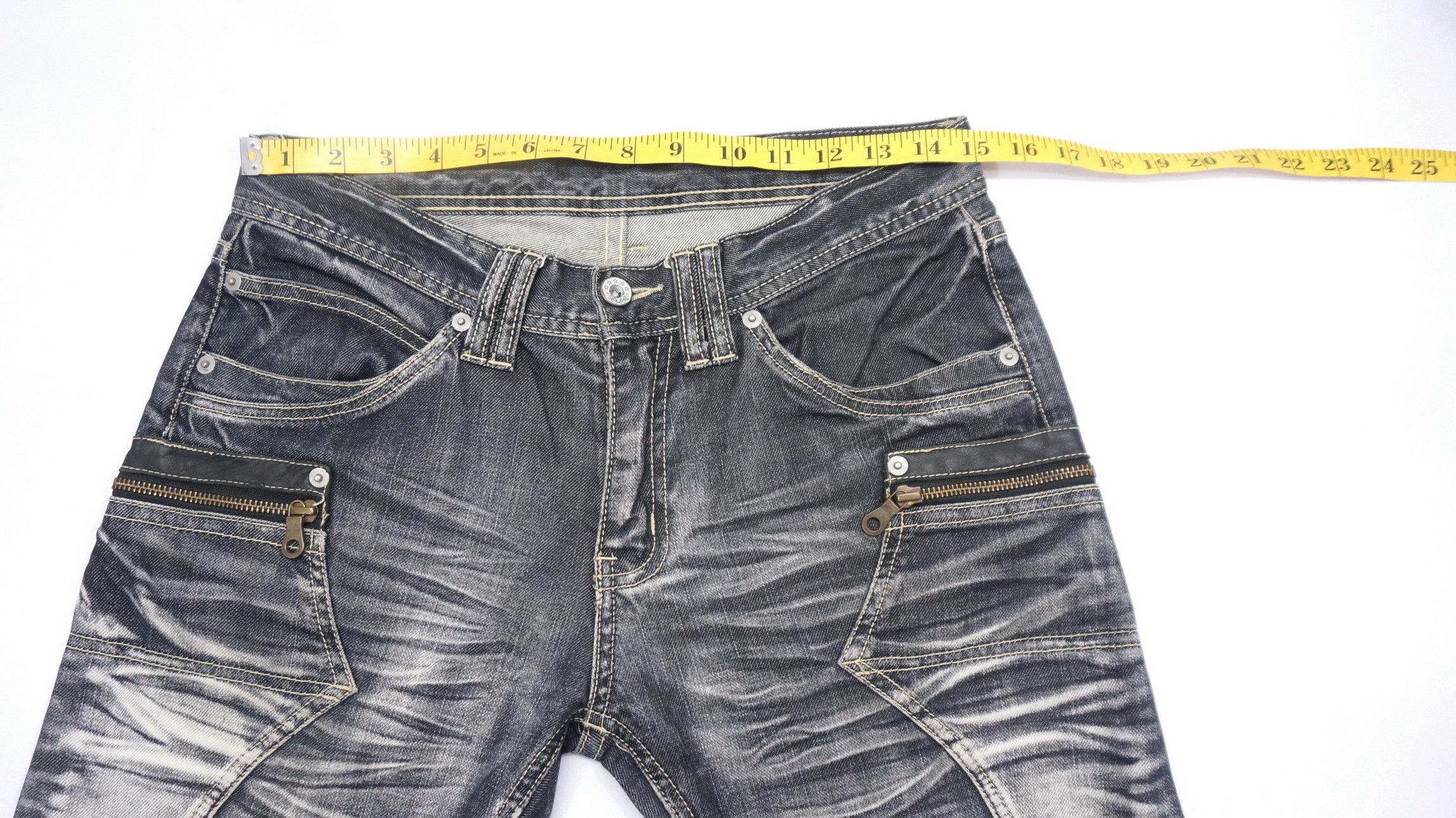 Japanese Brand Michel Klein Homme Paris Black Vintage Jeans Size US 30 / EU 46 - 7 Thumbnail