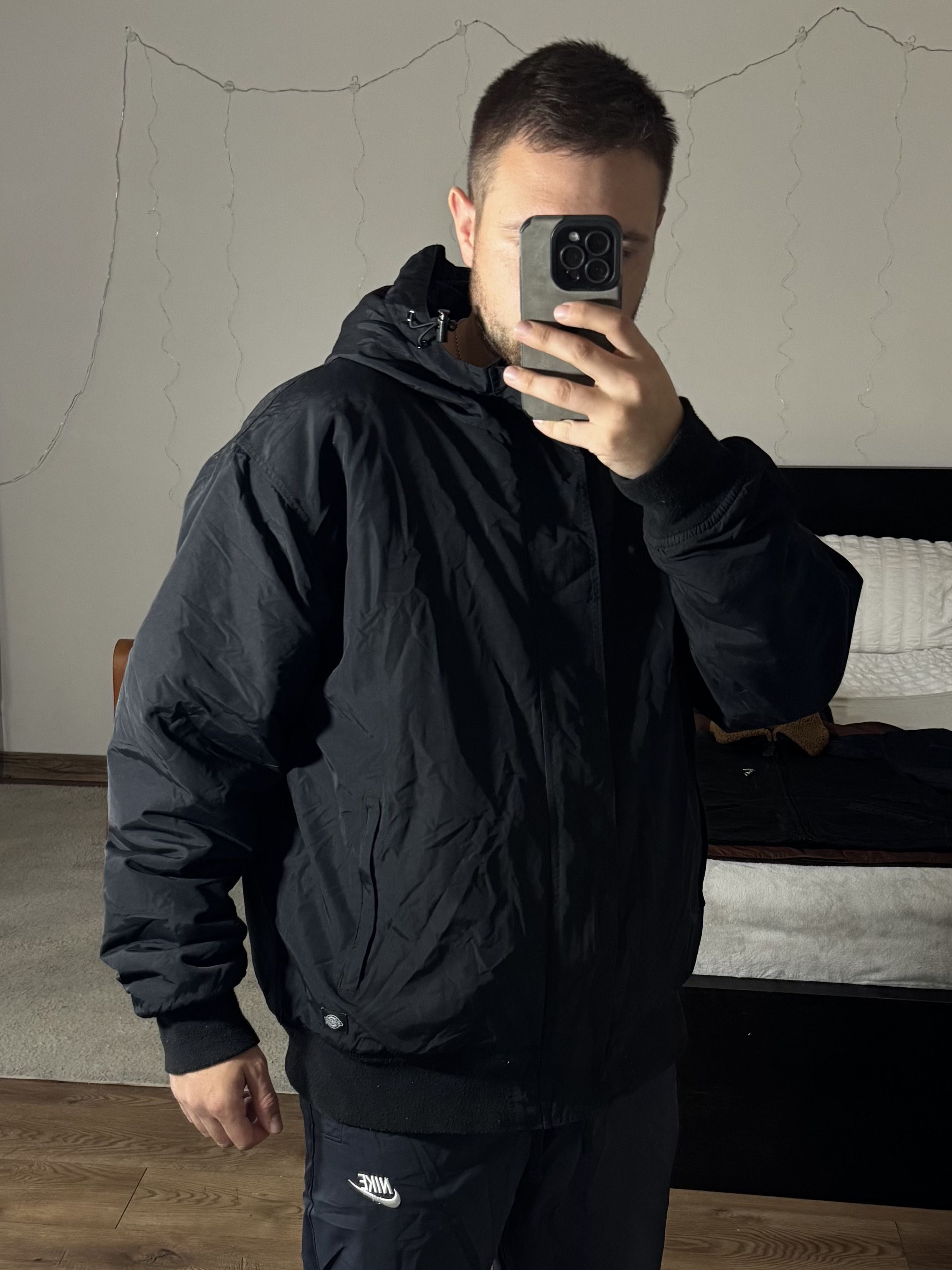 Dickies Dickies Vintage Black Bomber Jacket Streetwear y2k Size US XXL / EU 58 / 5 - 1 Thumbnail