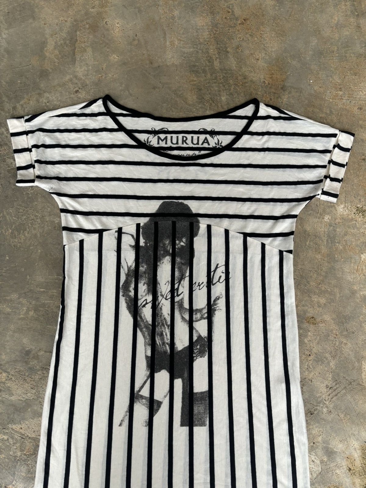 Hysteric Glamour Y2k Opium Marua Stripe Hysteric Style Tshirt Size ONE SIZE - 2 Thumbnail