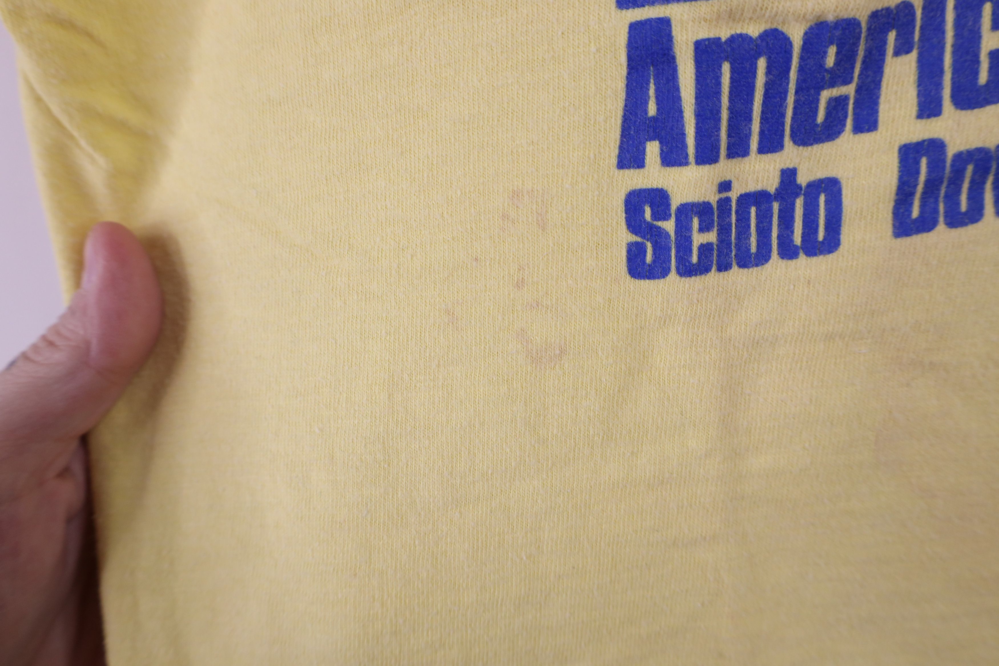 Vintage Vintage 80s American Heart Association Run For Life T-Shirt Size US L / EU 52-54 / 3 - 6 Thumbnail