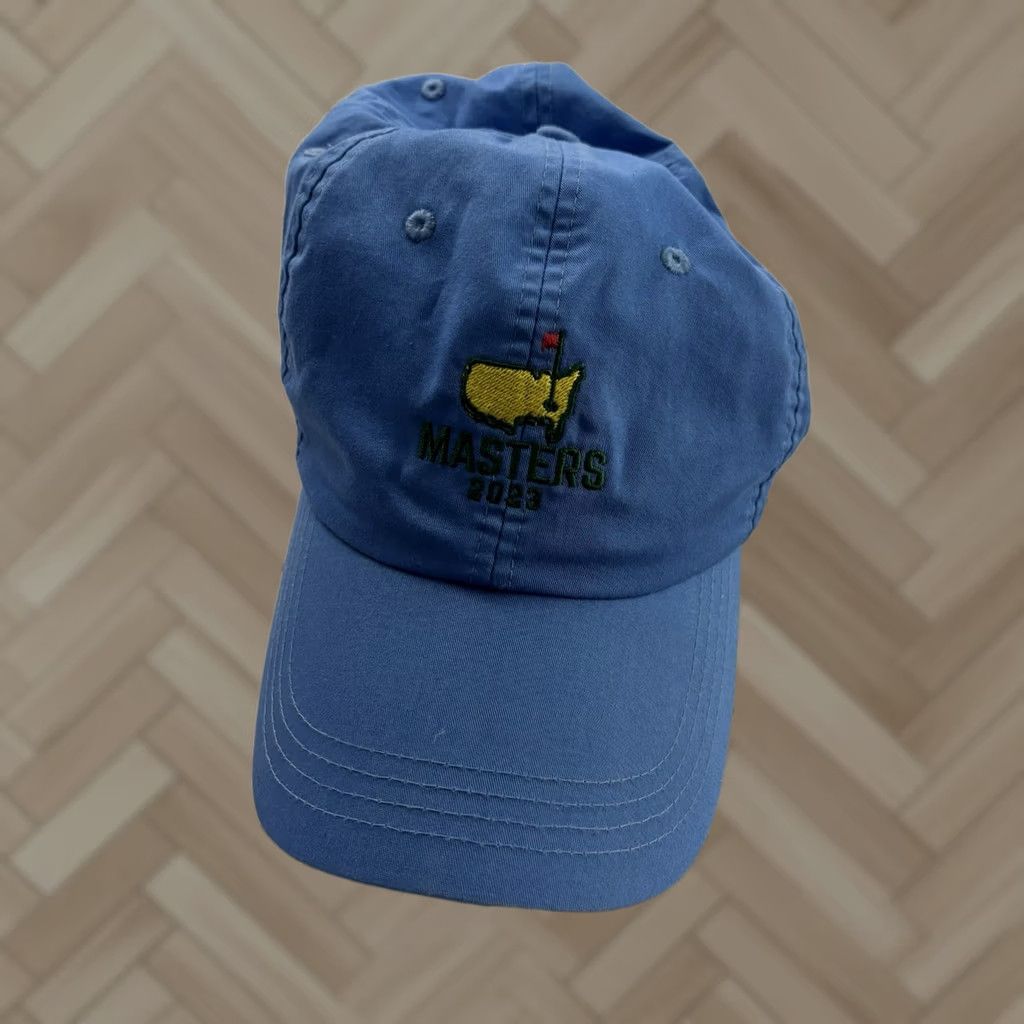 Vintage Masters 2023 Classic Fit Adjustable Dad Hat Blue Men's Adjustable Baseball Cap Size ONE SIZE - 1 Thumbnail