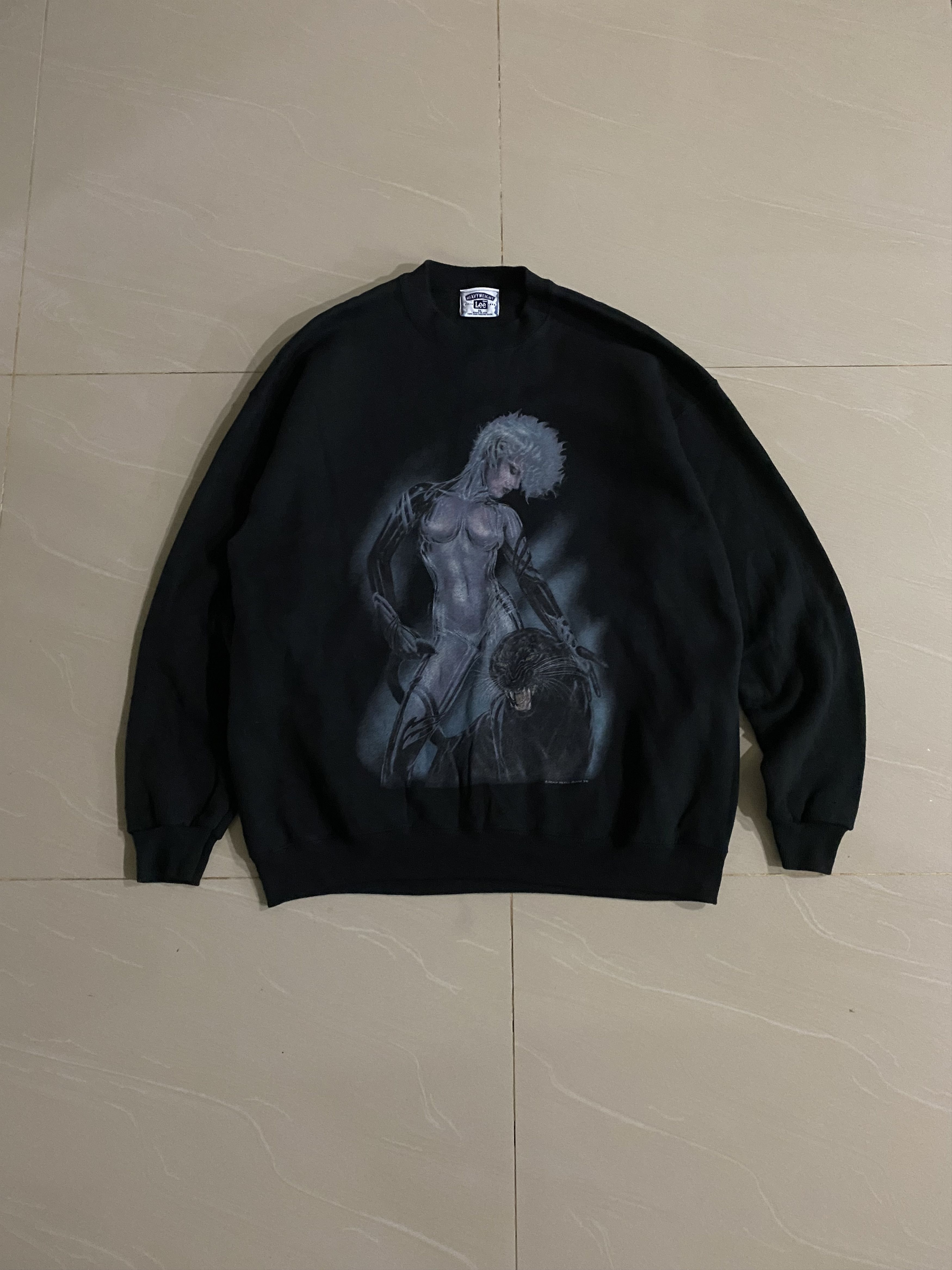 Band Tees Vintage90s Heavy Metal Oliva96 Sweatshirt Size US XL / EU 56 / 4 - 1 Thumbnail