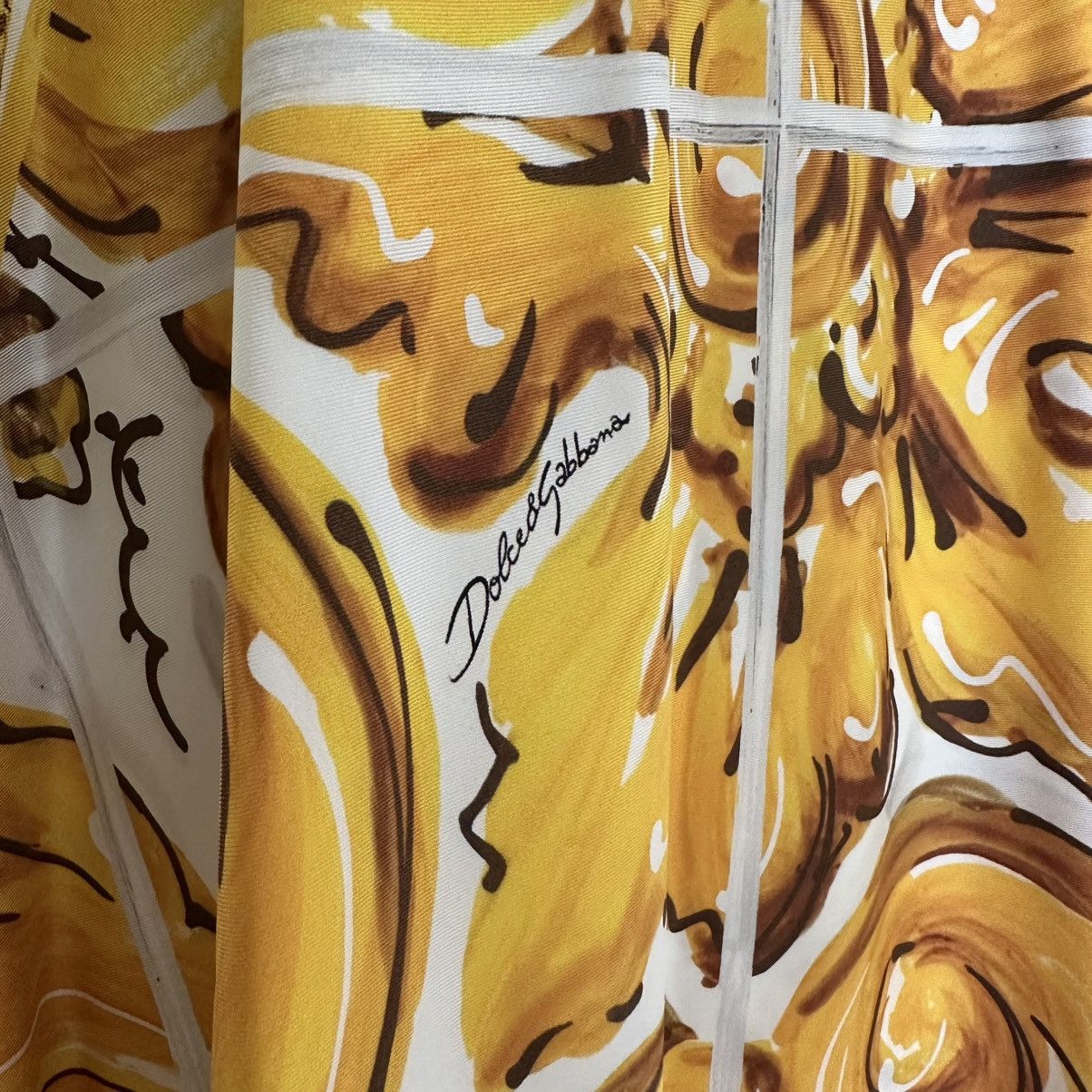 Dolce & Gabbana Dolce & Gabbana Majolica-print halterneck top Size M / US 6-8 / IT 42-44 - 18 Thumbnail