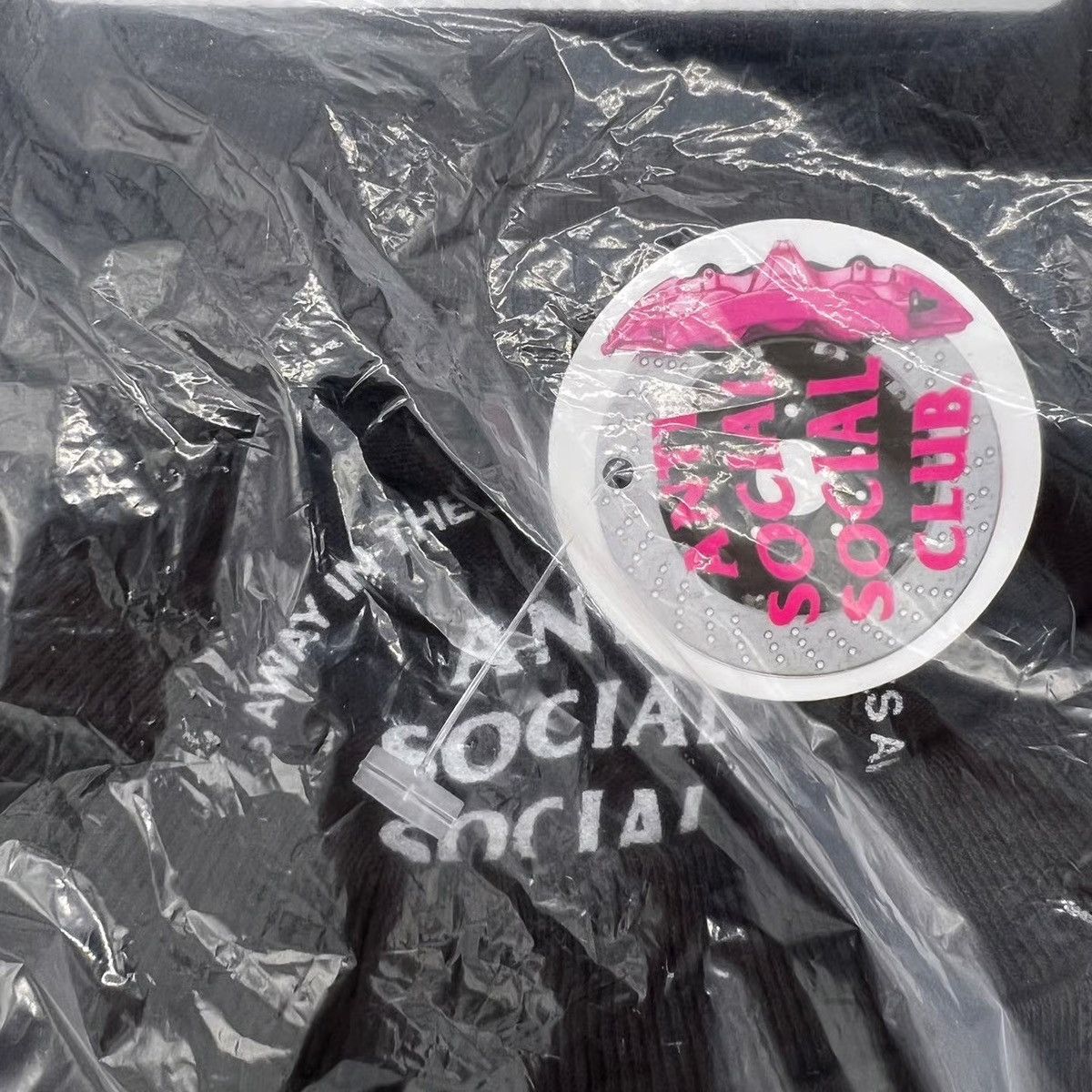 Anti Social Social Club Anti Social Social Club Playboy Checkered Tee Black Size US L / EU 52-54 / 3 - 3 Thumbnail