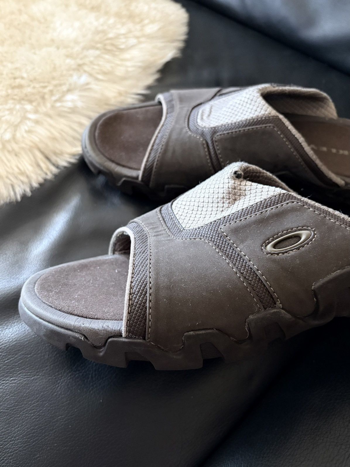Oakley OAKLEY Slippers Boots Shoes Flip Flops Vintage C23 Size US 11 / EU 44 - 3 Thumbnail