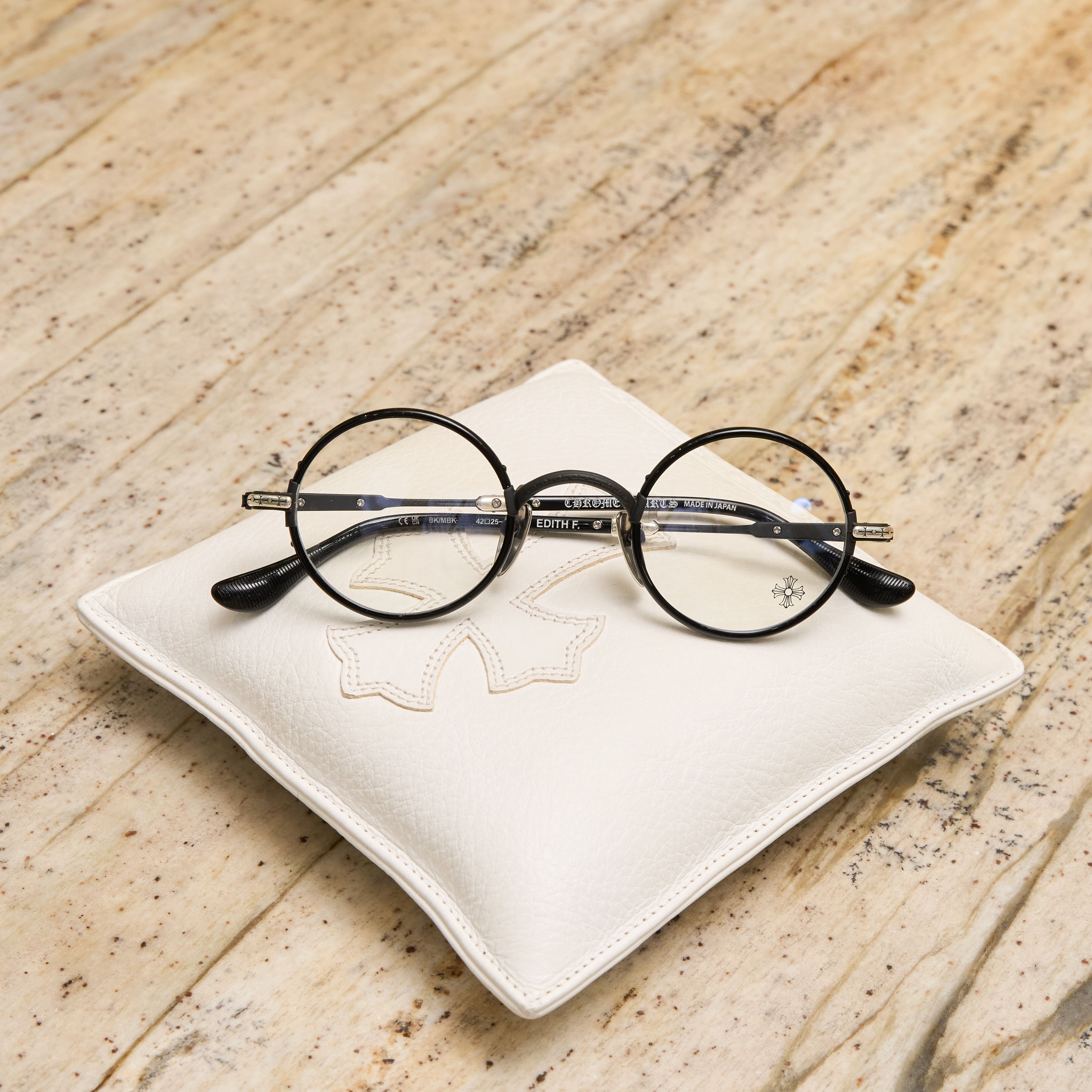 Chrome Hearts CHROME HEARTS EDITH F. BLACK/MATTE BLACK Size ONE SIZE - 1 Thumbnail