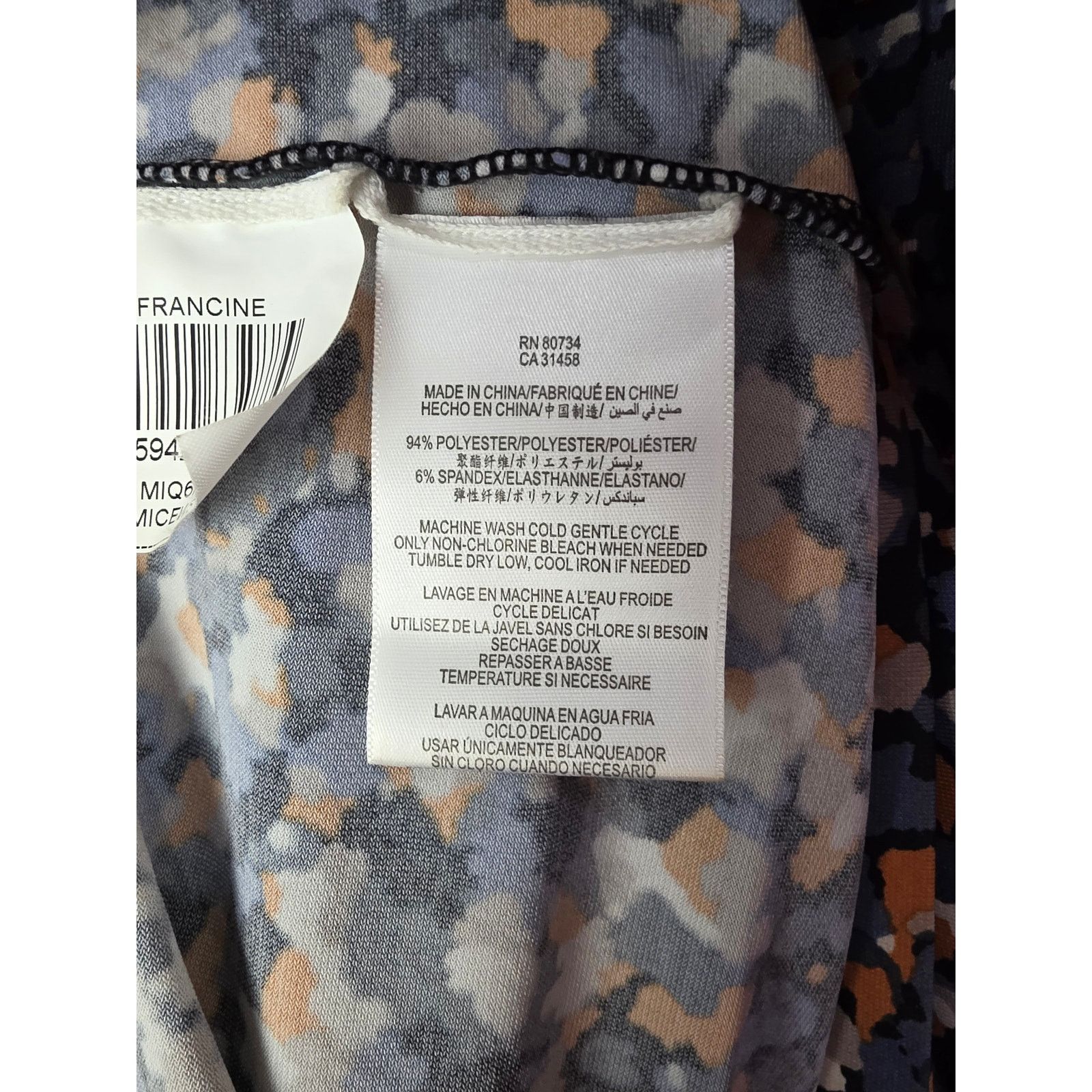Bcbgmaxazria BCBGMAXAZRIA Lagen Look Midi Dress XS Womens Art To Wear Size XS / US 0-2 / IT 36-38 - 6 Thumbnail