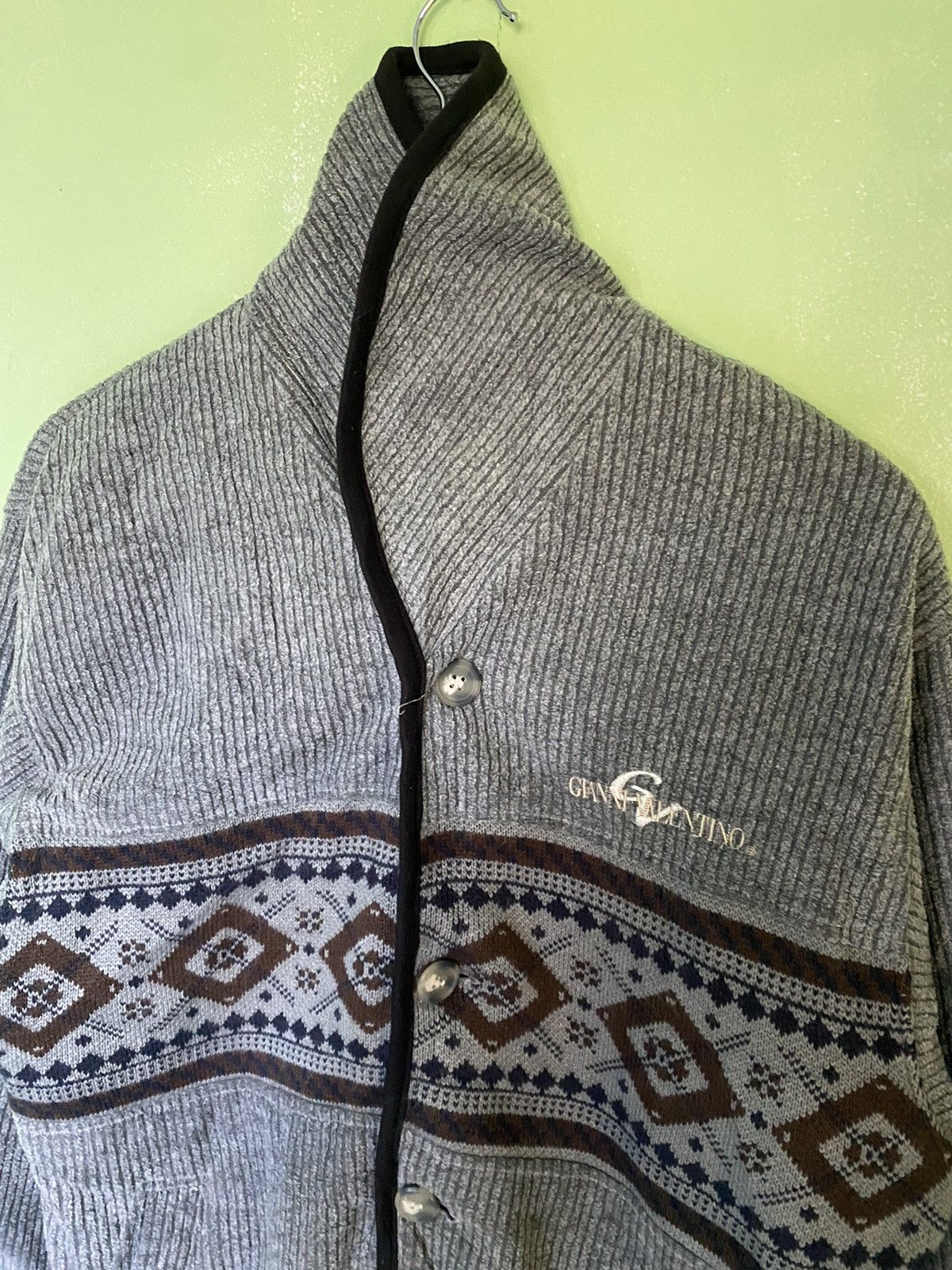 Valentino Gianni Valentino cardigan Pullover Button Jacket Size US M / EU 48-50 / 2 - 4 Thumbnail