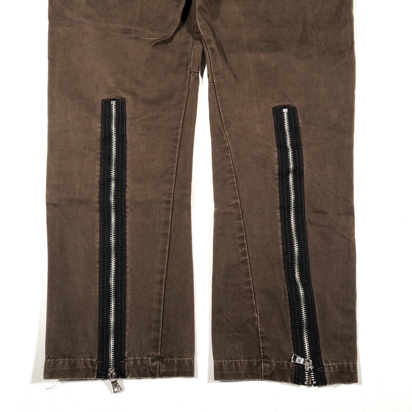 Carhartt BONELESS Rivet Double-layered Back Zipper Pants Large 30x29 Size US 30 / EU 46 - 7 Thumbnail