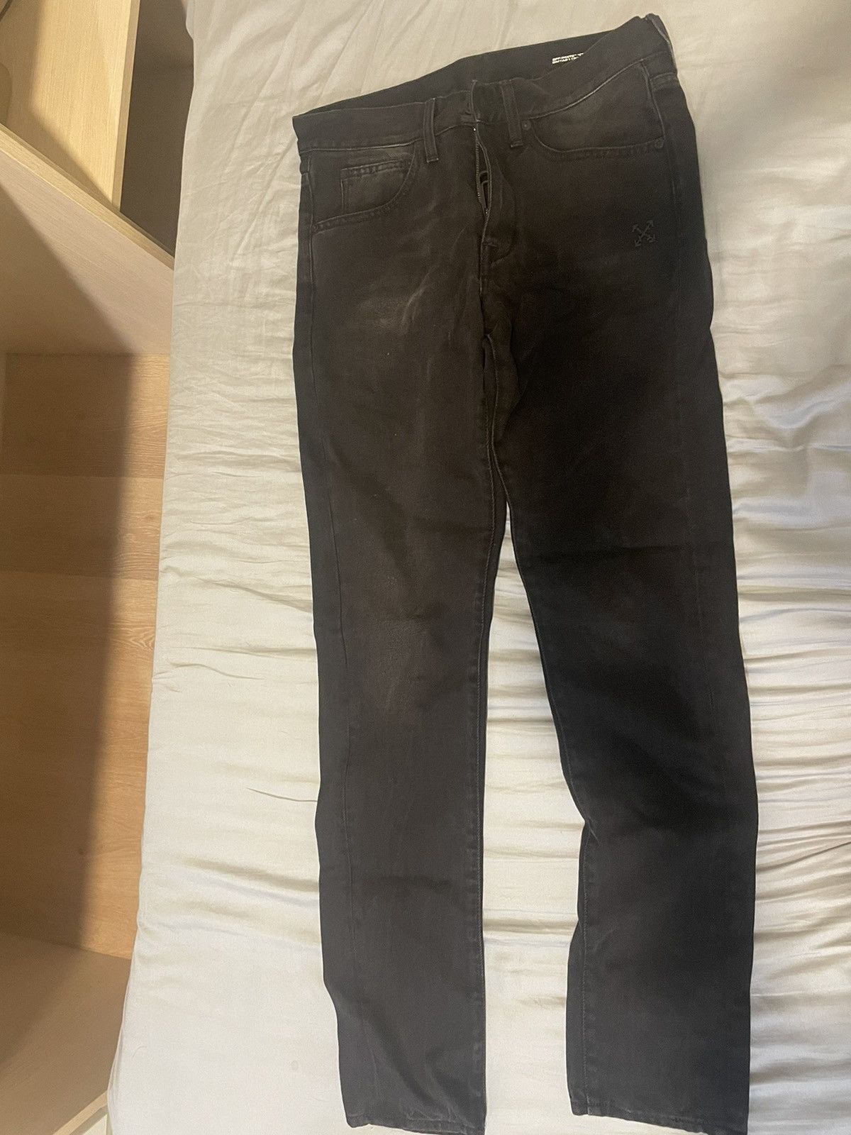 Off-White Off white Diag slim Jeans Size US 29 - 2 Thumbnail