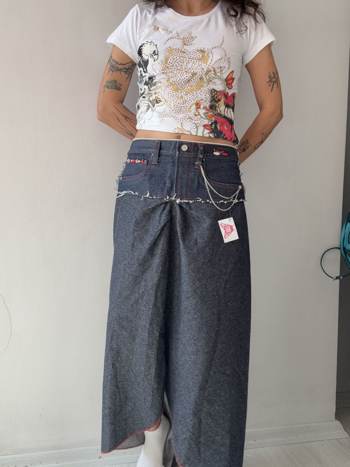 Vintage y2k skirt Size 27" / US 4 / IT 40 - 3 Thumbnail