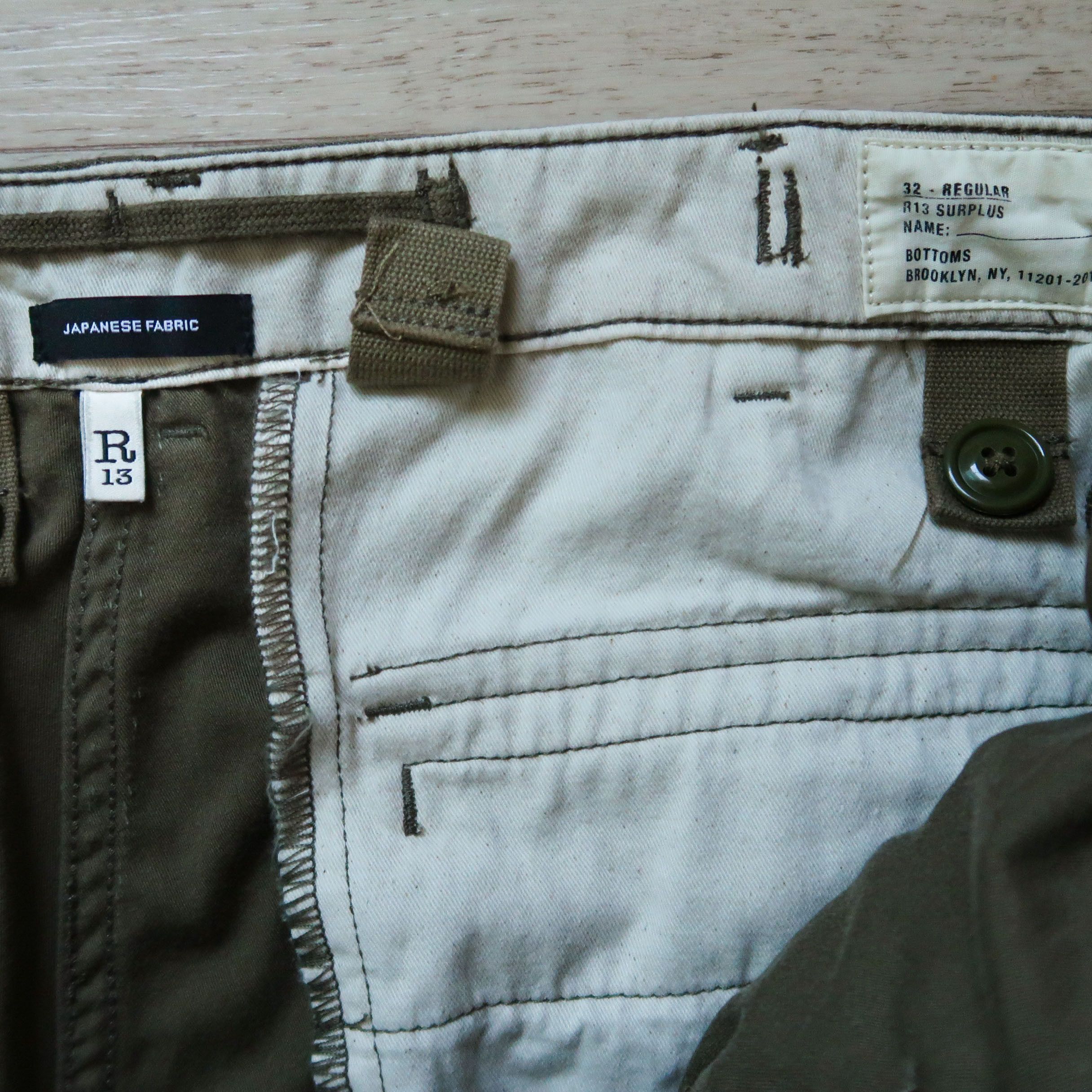 R13 R13 Military Trouser Size US 32 / EU 48 - 4 Thumbnail