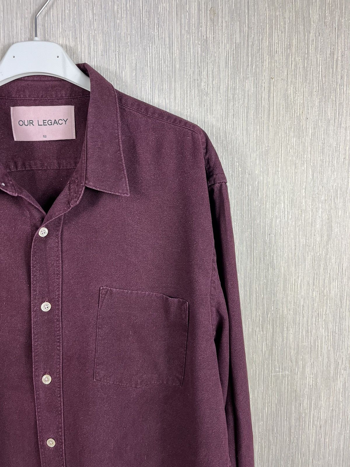 Our Legacy Our Legacy raw silk classic shirt with pocket casual Size US L / EU 52-54 / 3 - 3 Thumbnail