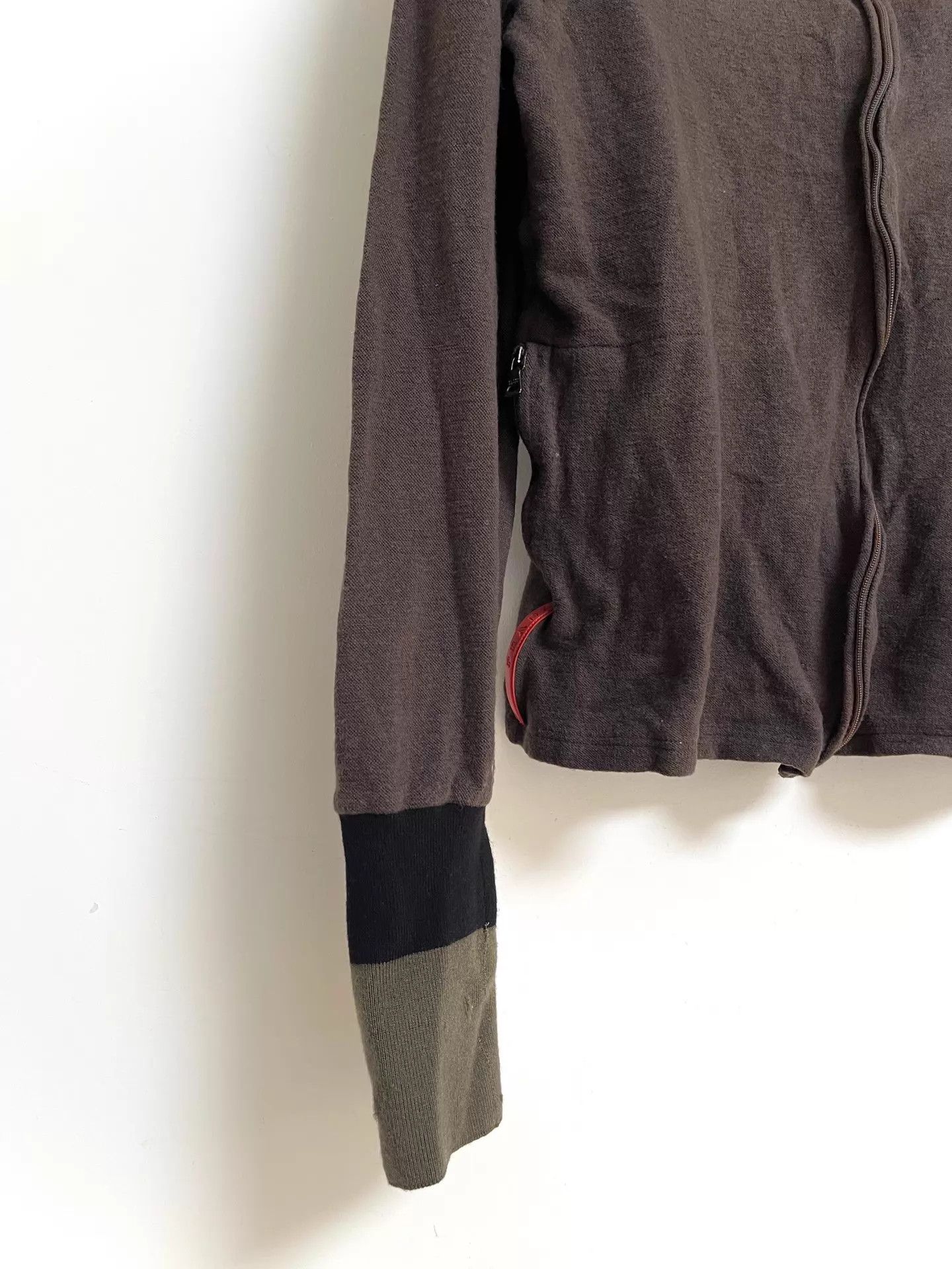 Prada Prada Sport Vintage 00ss Women's Knit Jacket Size L / US 10 / IT 46 - 2 Thumbnail