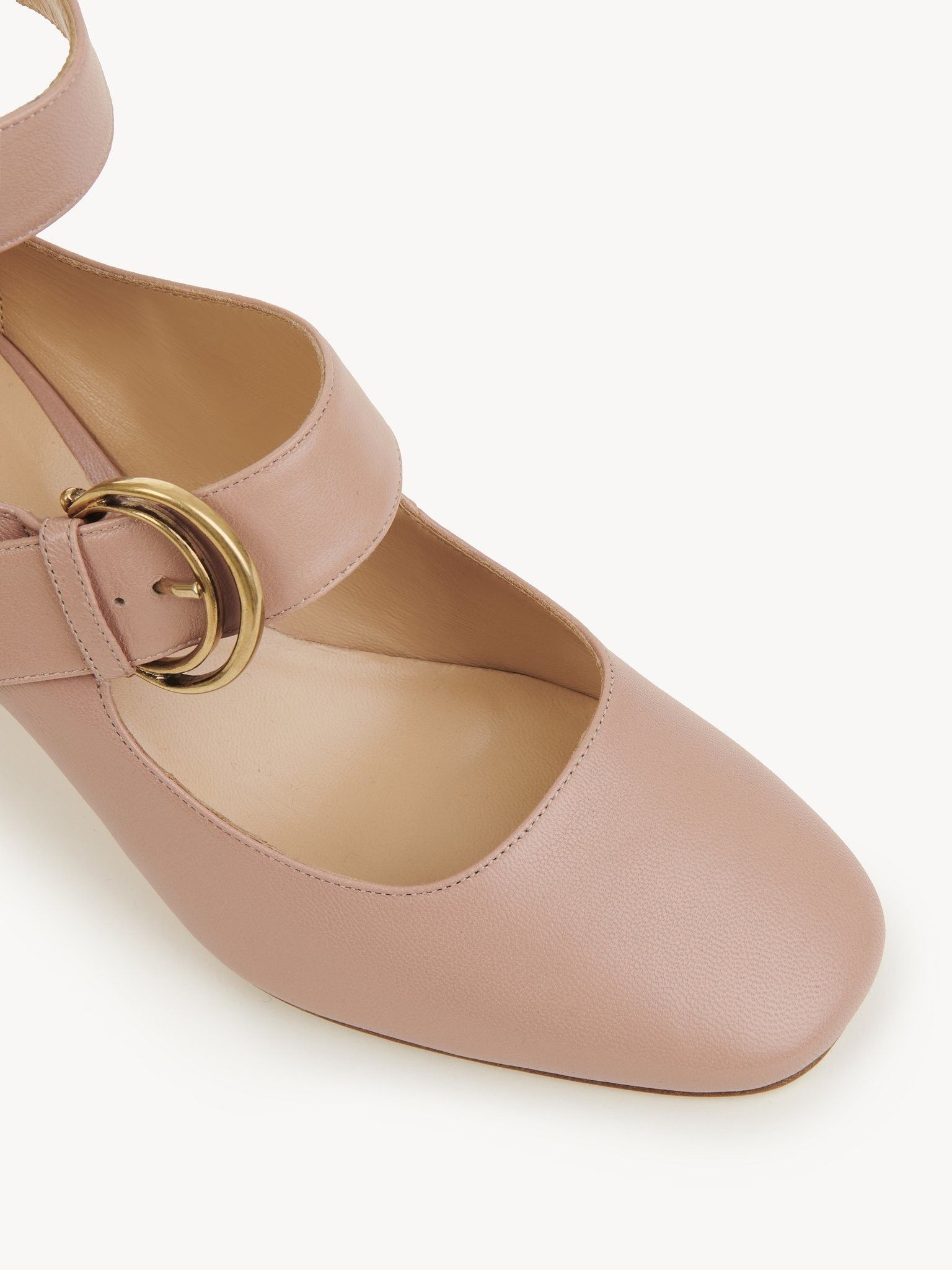 Chloe o1loc1c11025 Alizè Pumps in Tan Rose Size US 11 / IT 41 - 4 Thumbnail