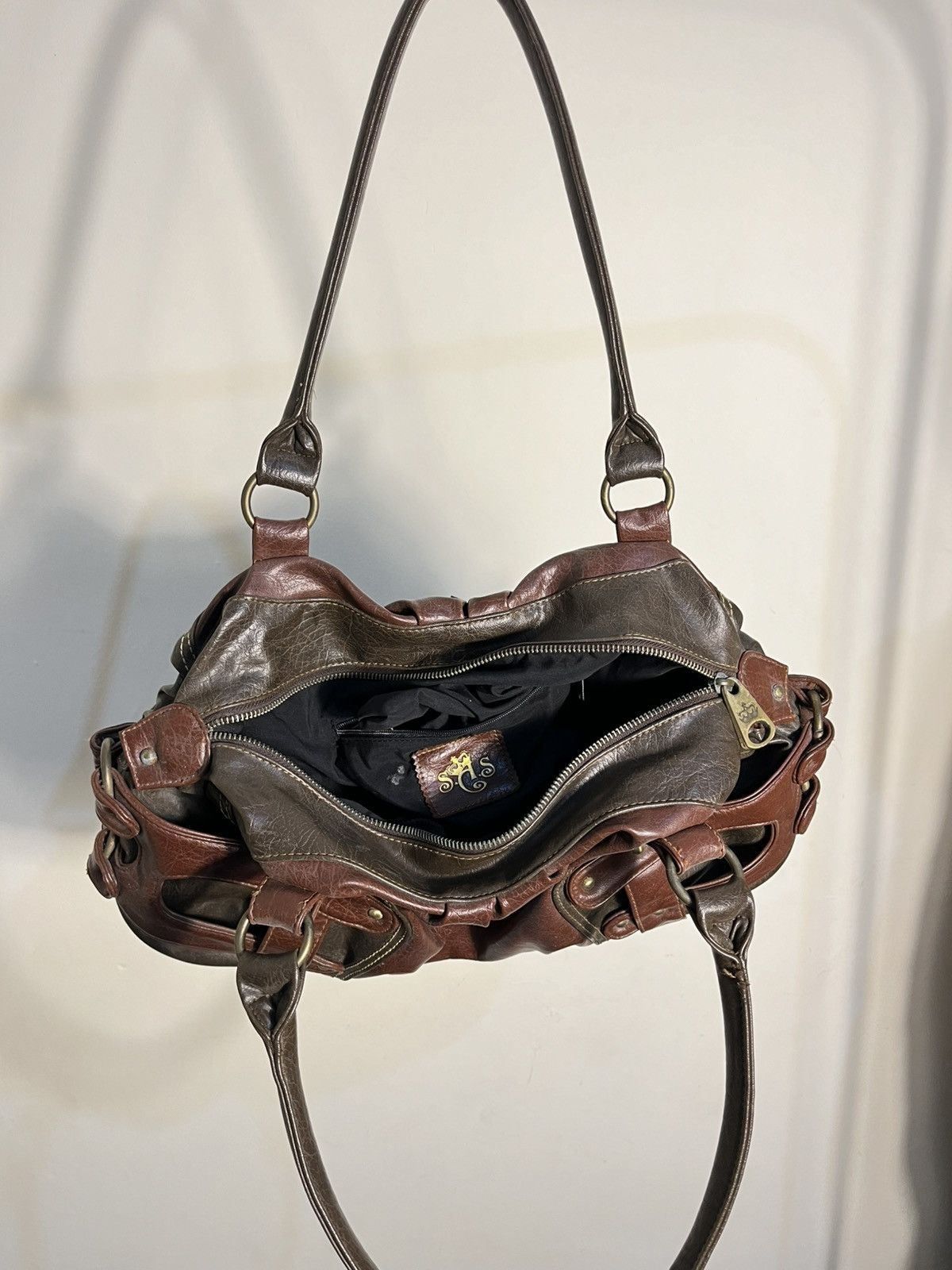 Japanese Brand Vtg leather bag Size ONE SIZE - 6 Thumbnail